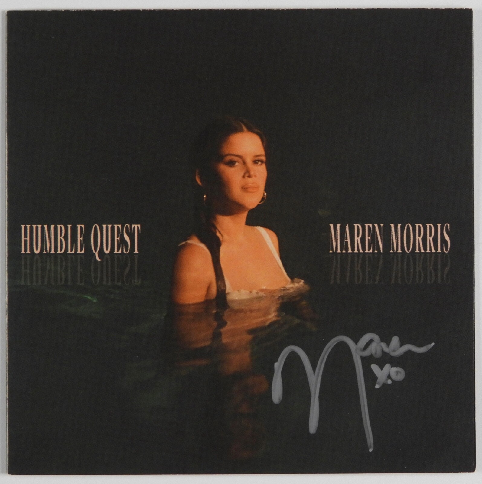 Maren Morris JSA COA signed autograph CD booklet Full CD Humble Quest
