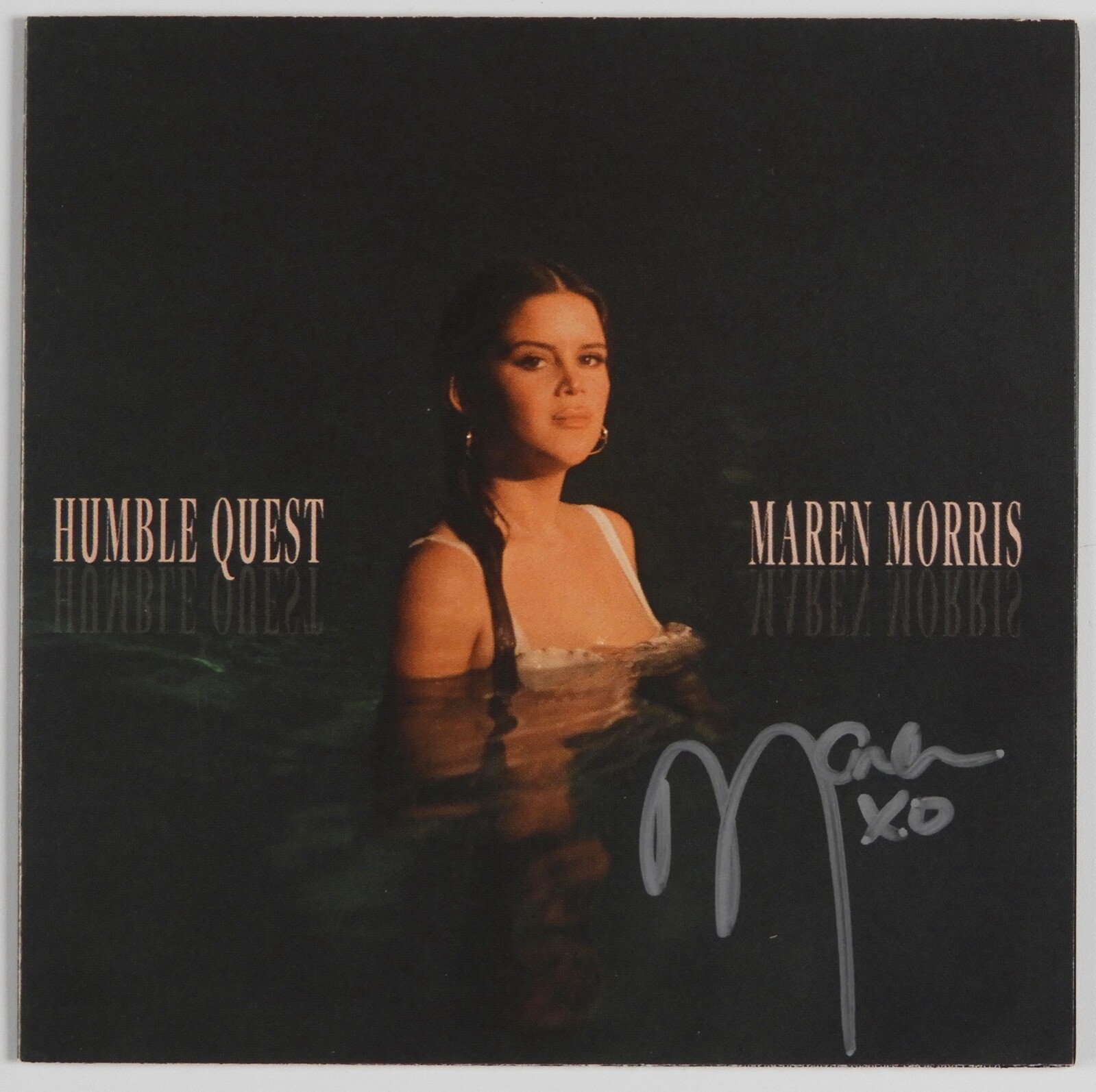 Maren Morris JSA COA signed autograph CD booklet Full CD Humble Quest
