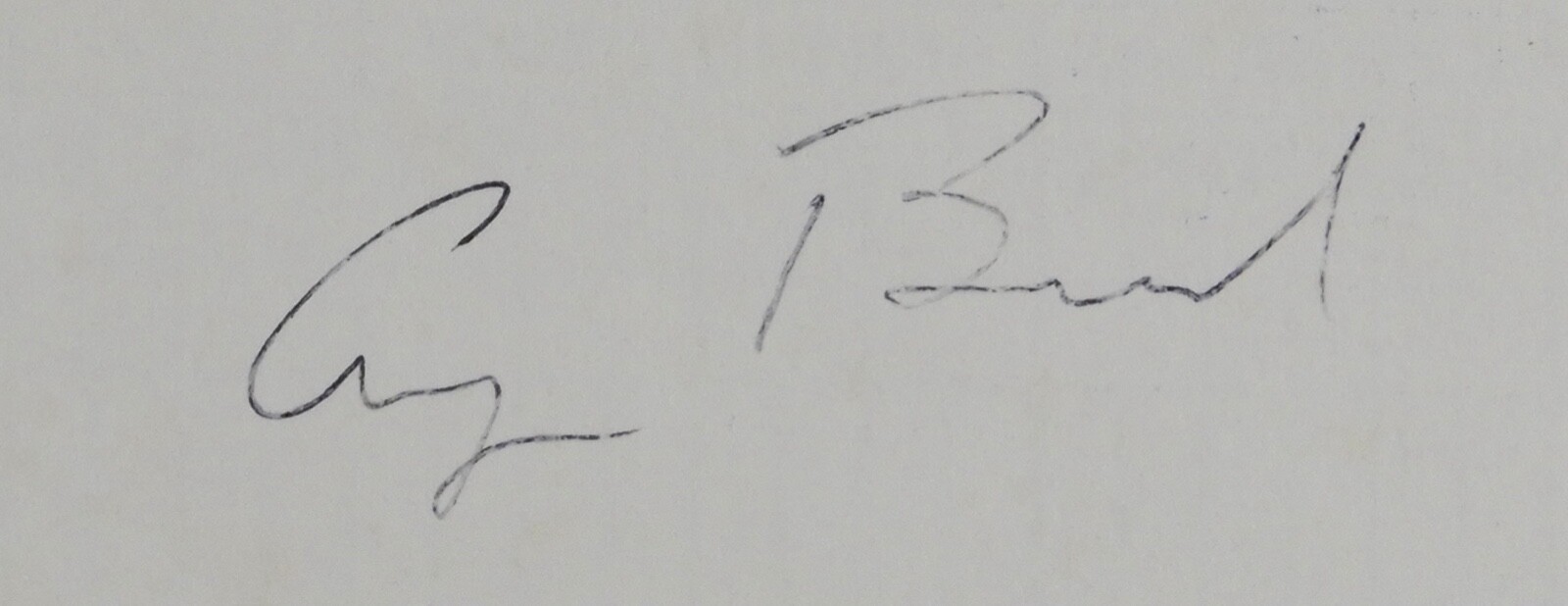 President George Bush H. W. JSA COA Signed Autograph Cut
