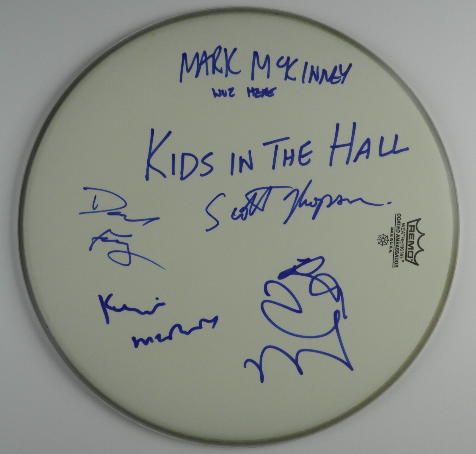 Kids In The Hall Autograph Signed Drum Head REAL COA 14