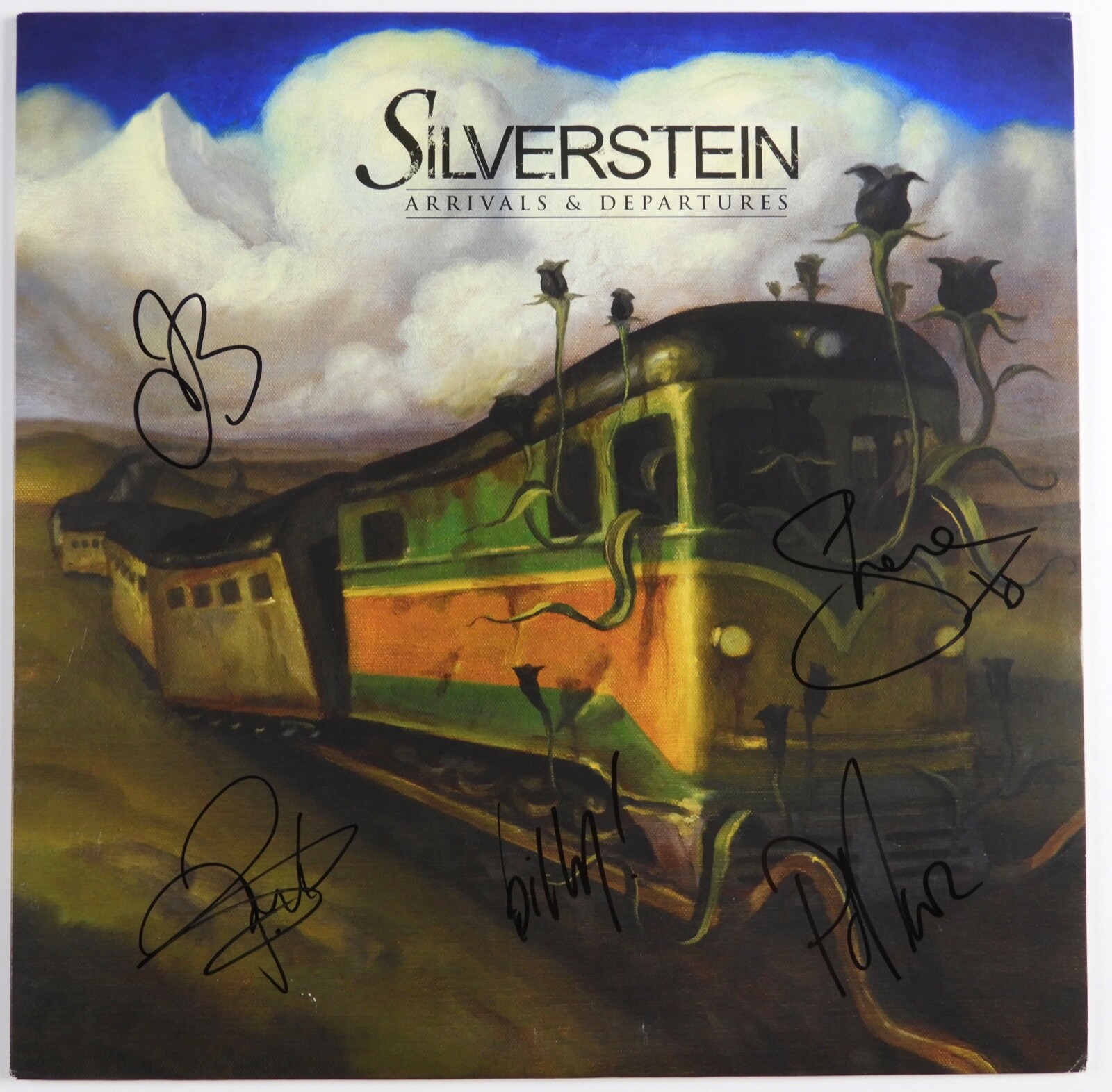Silverstein JSA signed autograph Vinyl Record Arrivals & Departures

