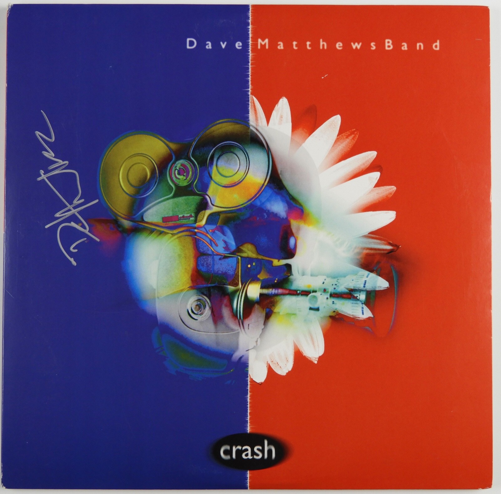 Dave Matthews Band JSA Autograph Signed Record Album Crash
