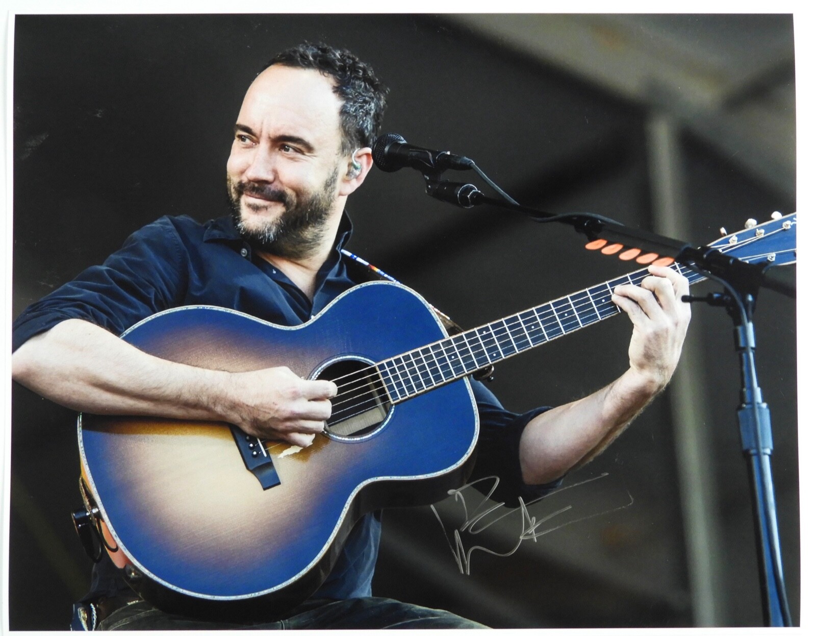 Dave Matthews Band JSA Autograph Signed 11 x 14 photo
