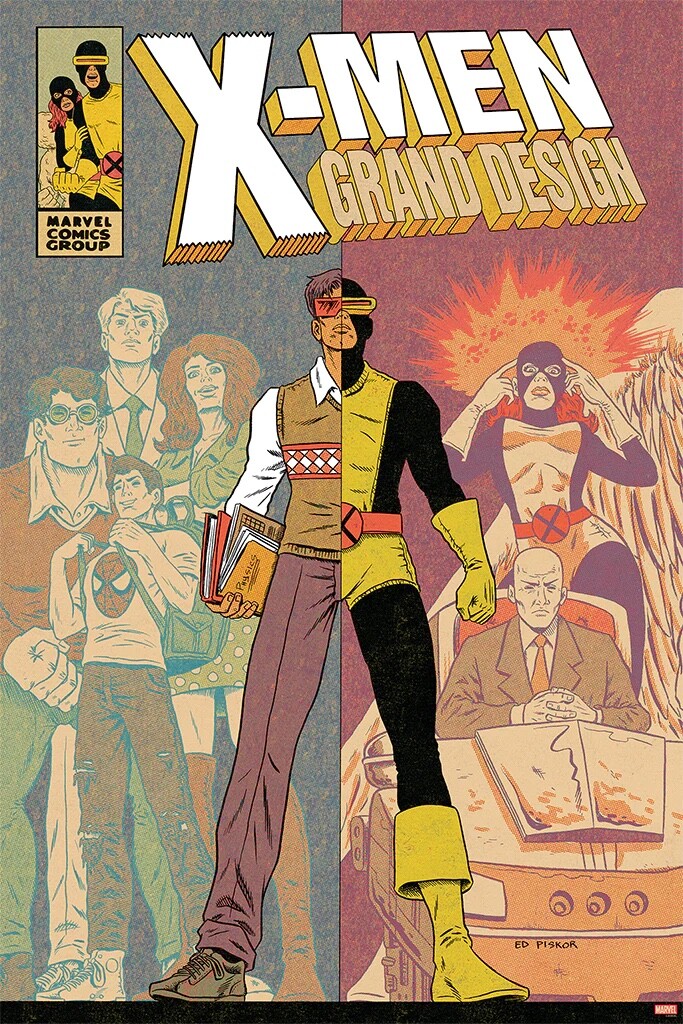 X-MEN GRAND DESIGN MONDO SCREENPRINTED POSTER 24″X18″ XX/225 COLLECTIBLE MEMORABILIA