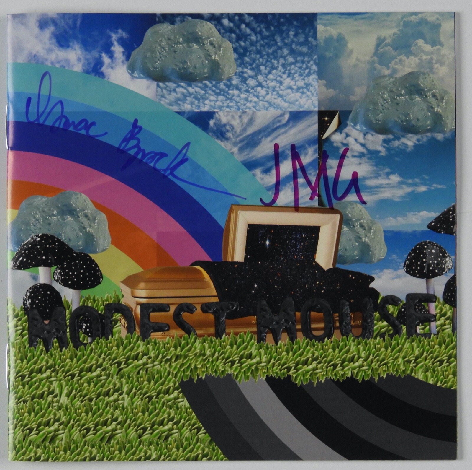 Modest Mouse JSA Signed Autograph CD Cover The Golden Casket Jeremiah Green
