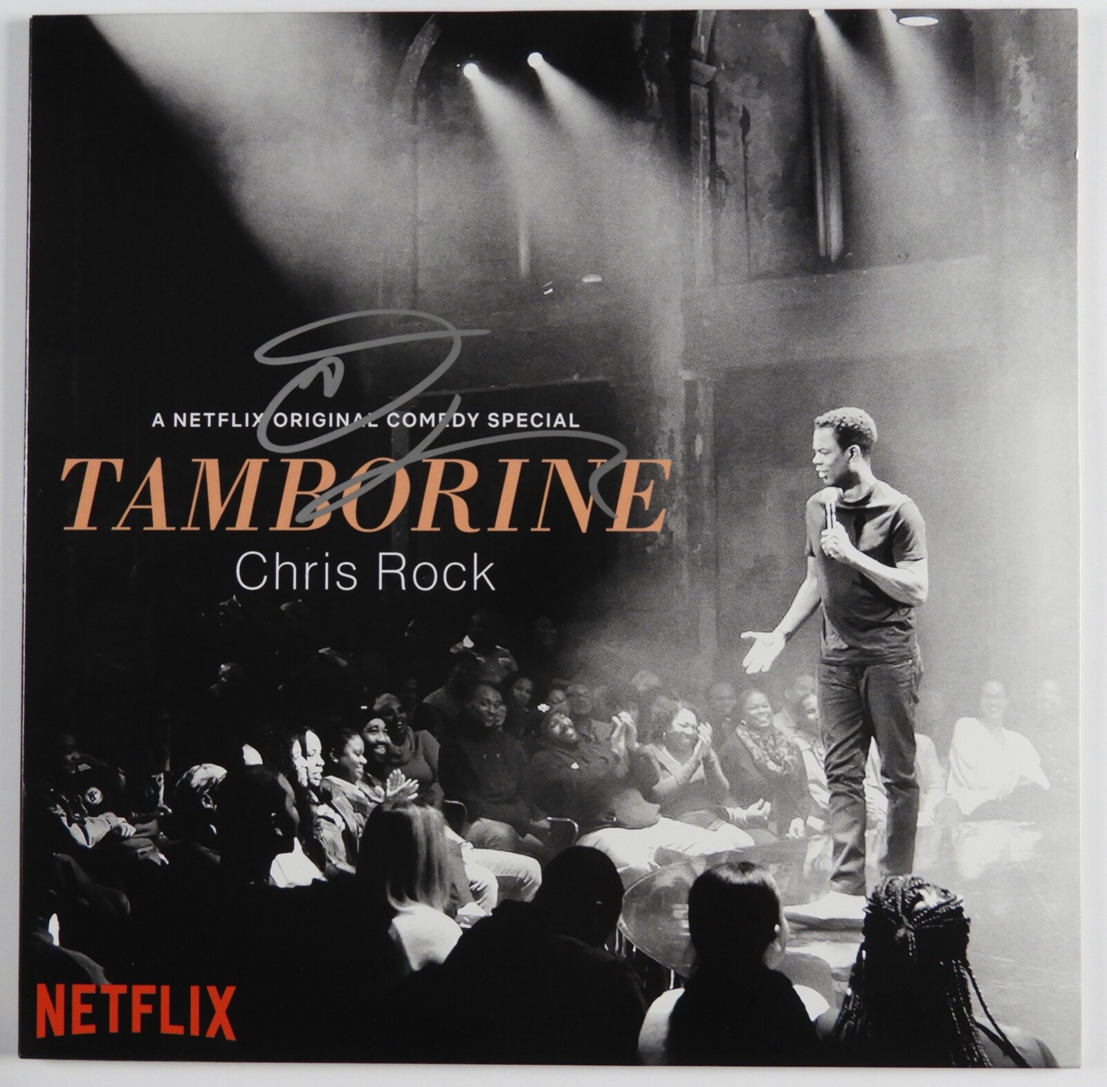 Chris Rock JSA Signed Autograph Record Album Vinyl LP Tamborine
