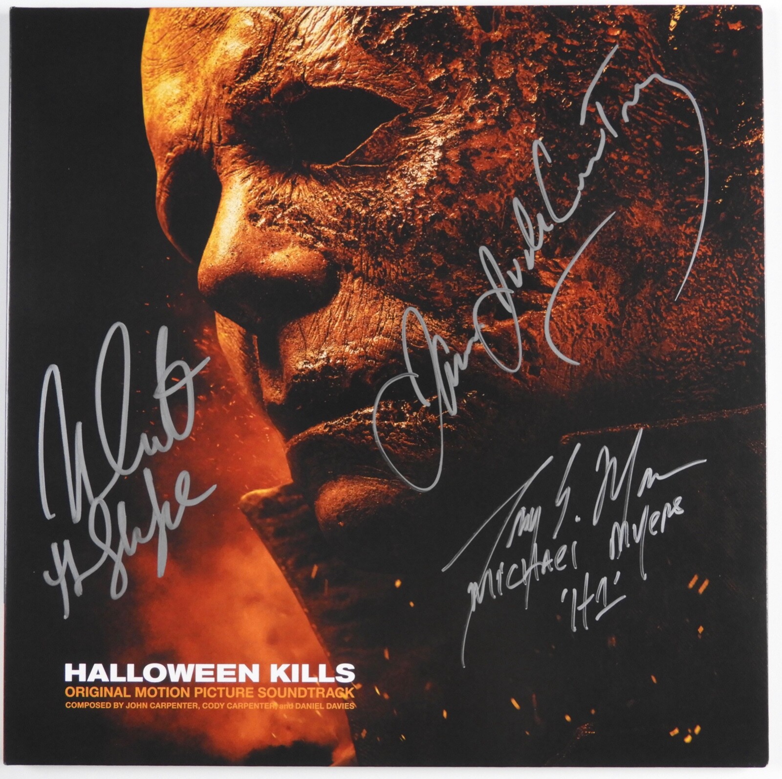 Halloween Kills JSA Signed Autograph Album Vinyl Soundtrack Colored Version
