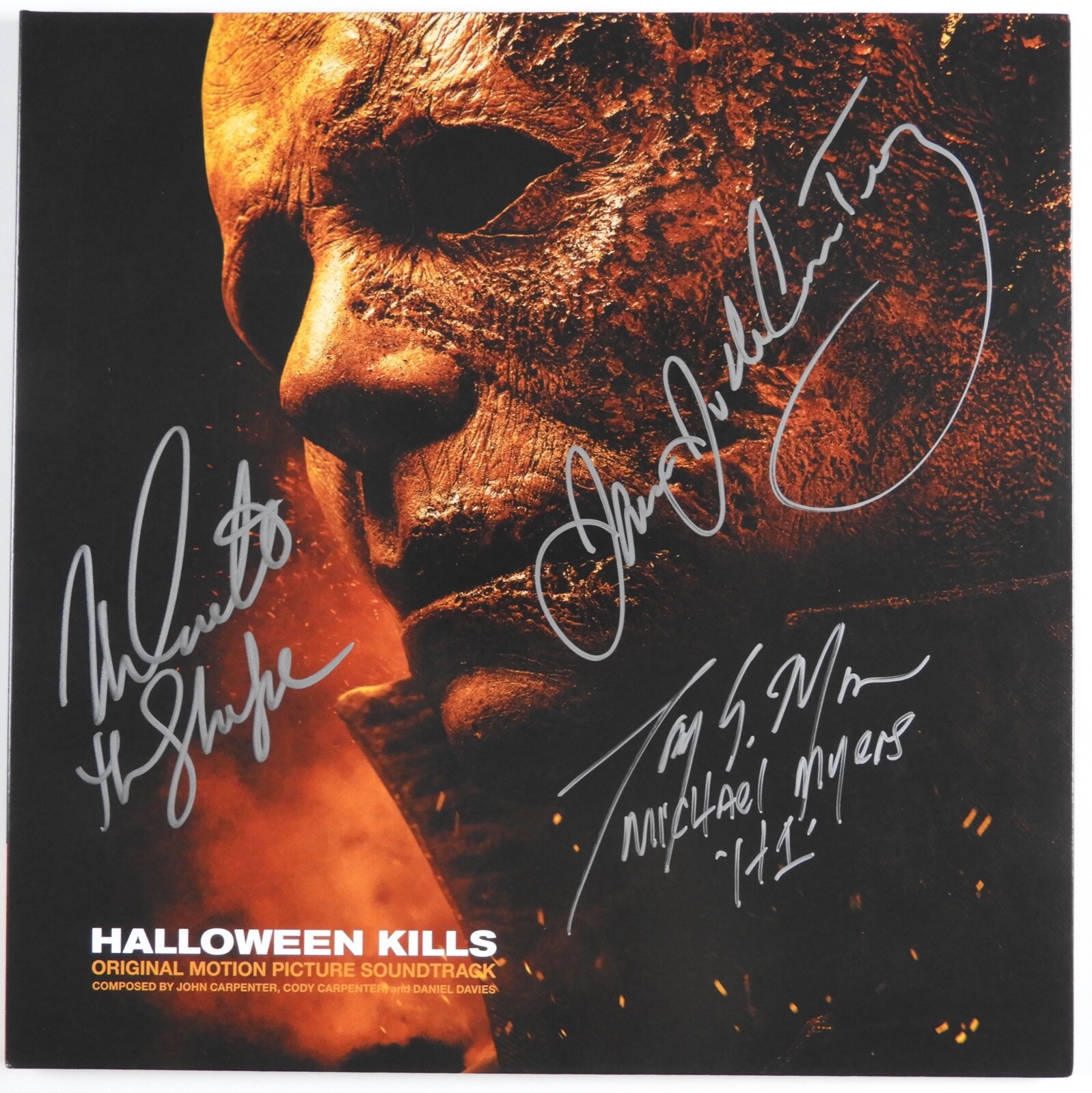 Halloween Kills JSA Signed Autograph Album Vinyl Soundtrack Colored Version
