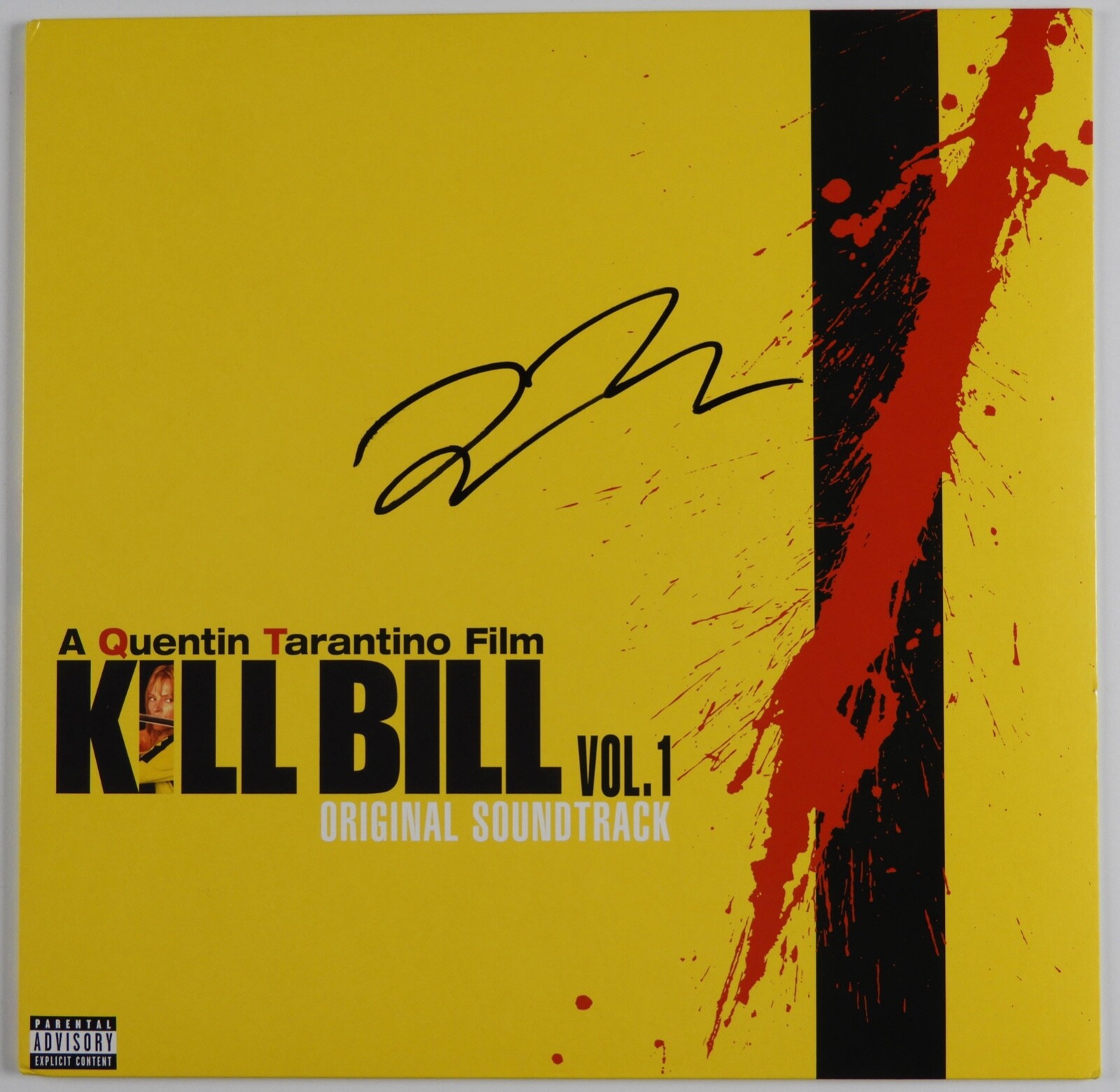 Quentin Tarantino Signed JSA Autograph Album Record Kill Bill Vol. 1 Soundtrack
