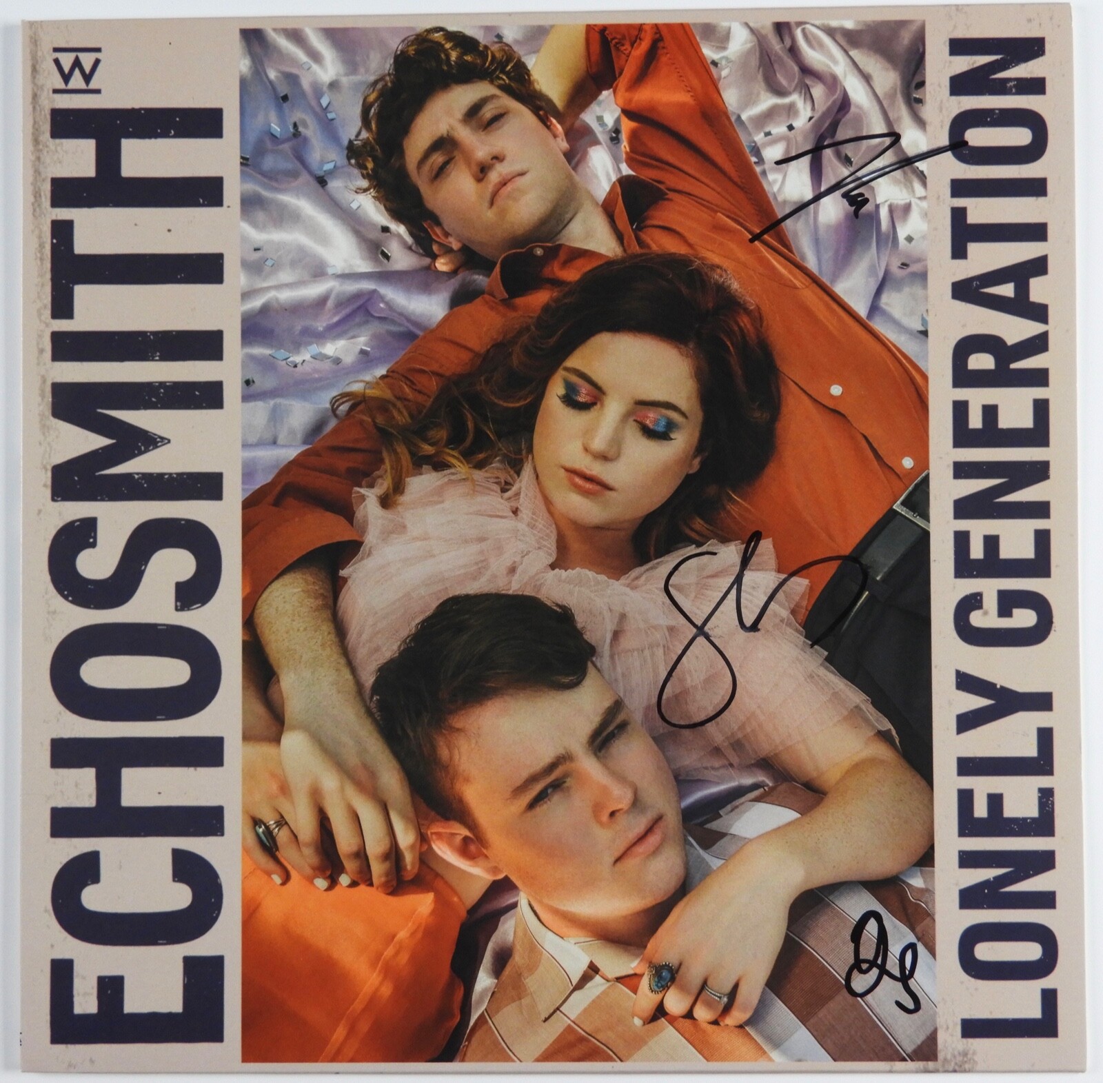 Echosmith JSA Signed Autograph Album Vinyl Record Lonely Generation
