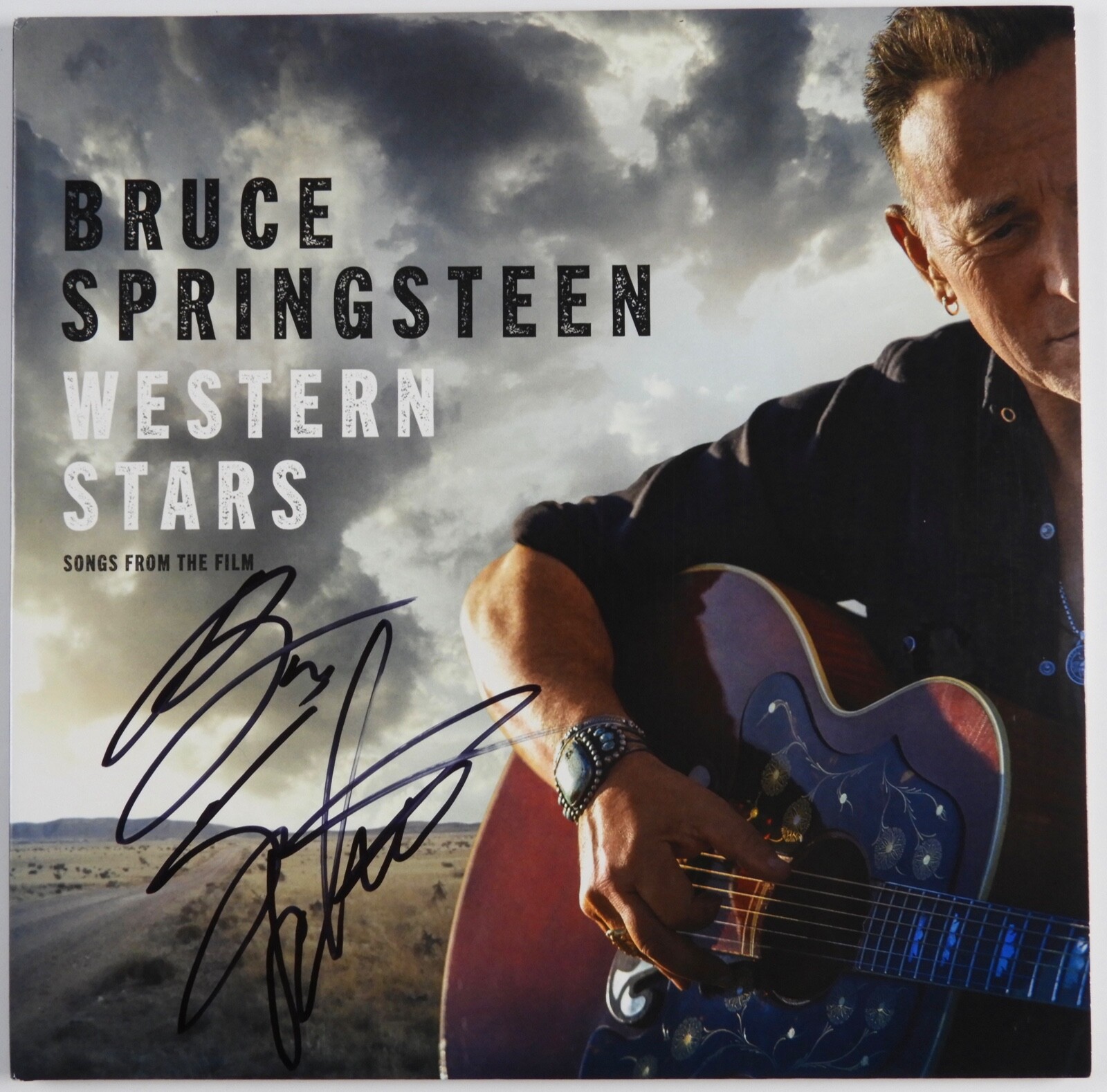 Bruce Springsteen REAL Autograph Signed Record Album Wester Stars Epperson
