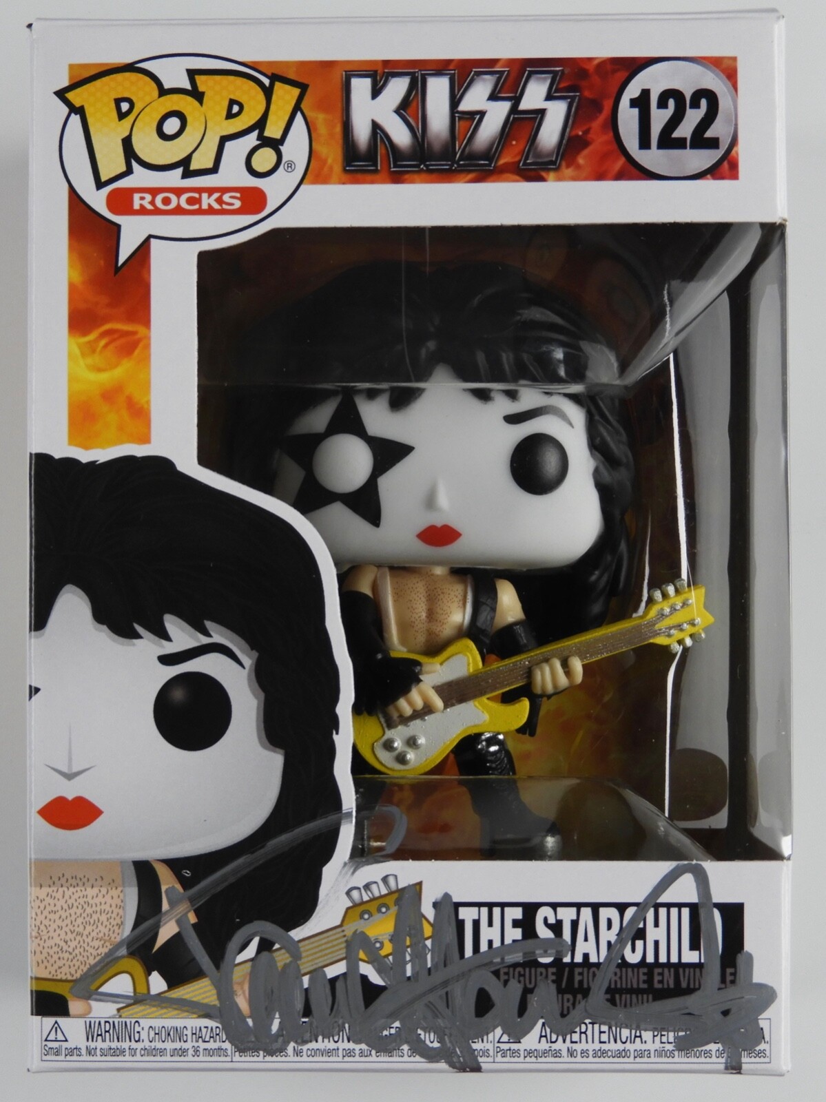 Paul Stanley Signed Autograph Funko Pop 122 JSA KISS Starchild
