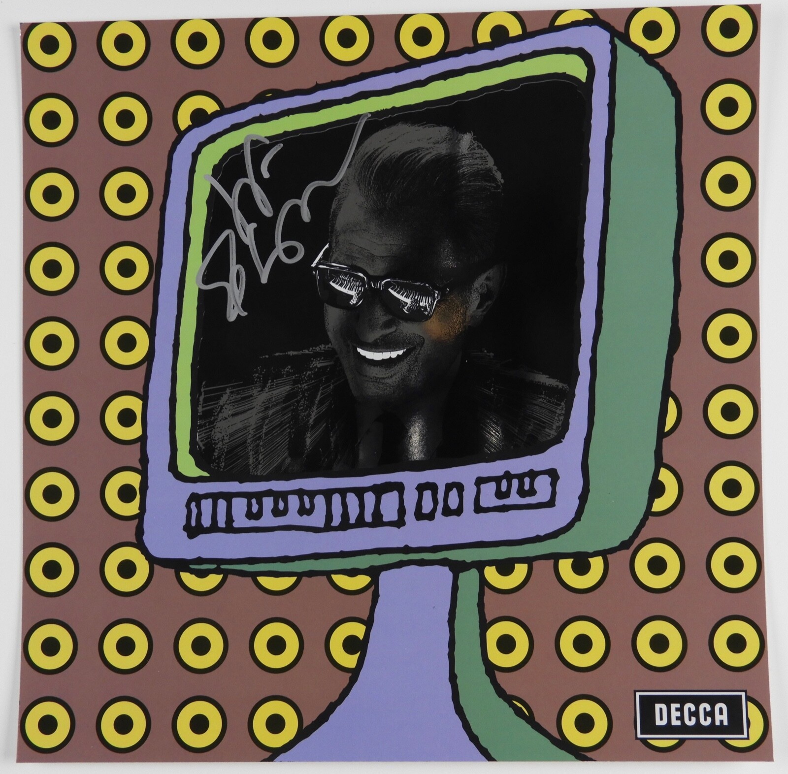 Jeff Goldblum JSA Signed Autograph Album Vinyl Record Insert
