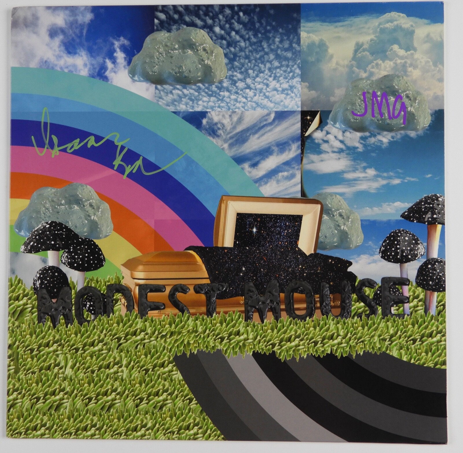 Modest Mouse JSA Signed Autograph Album Record The Golden Casket
