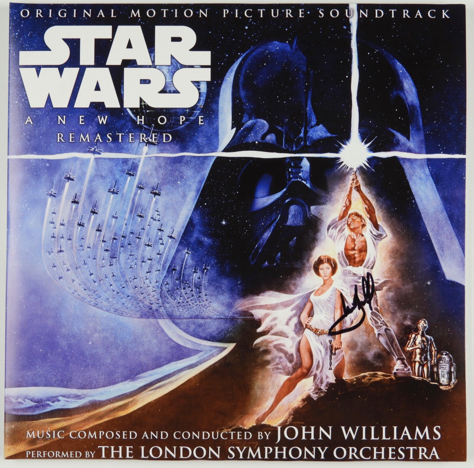 Mark Hamill Signed JSA Autograph Star Wars Soundtrack Album Record
