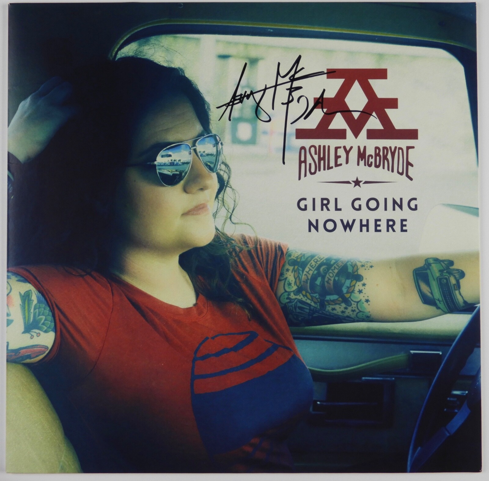 Ashely McBryde JSA Signed Autograph Album Record Vinyl Girl Going Nowhere
