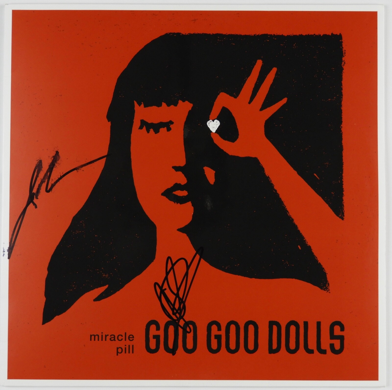 The Goo Goo Dolls JSA Fully Signed Autograph Album Miracle Pill
