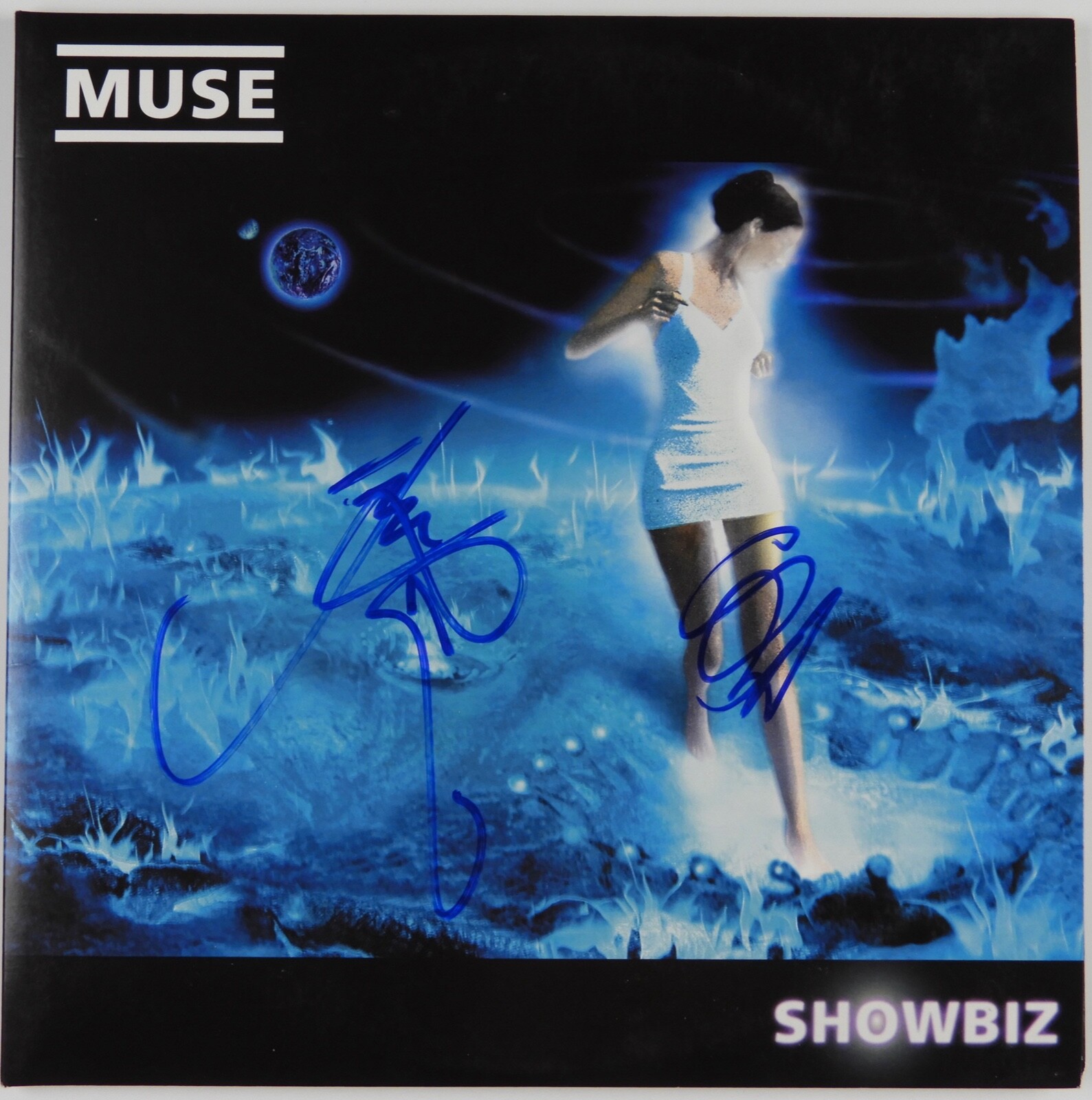 MUSE JSA Signed Autograph Album Record Showbiz Chris Wolstenholme Dominic
