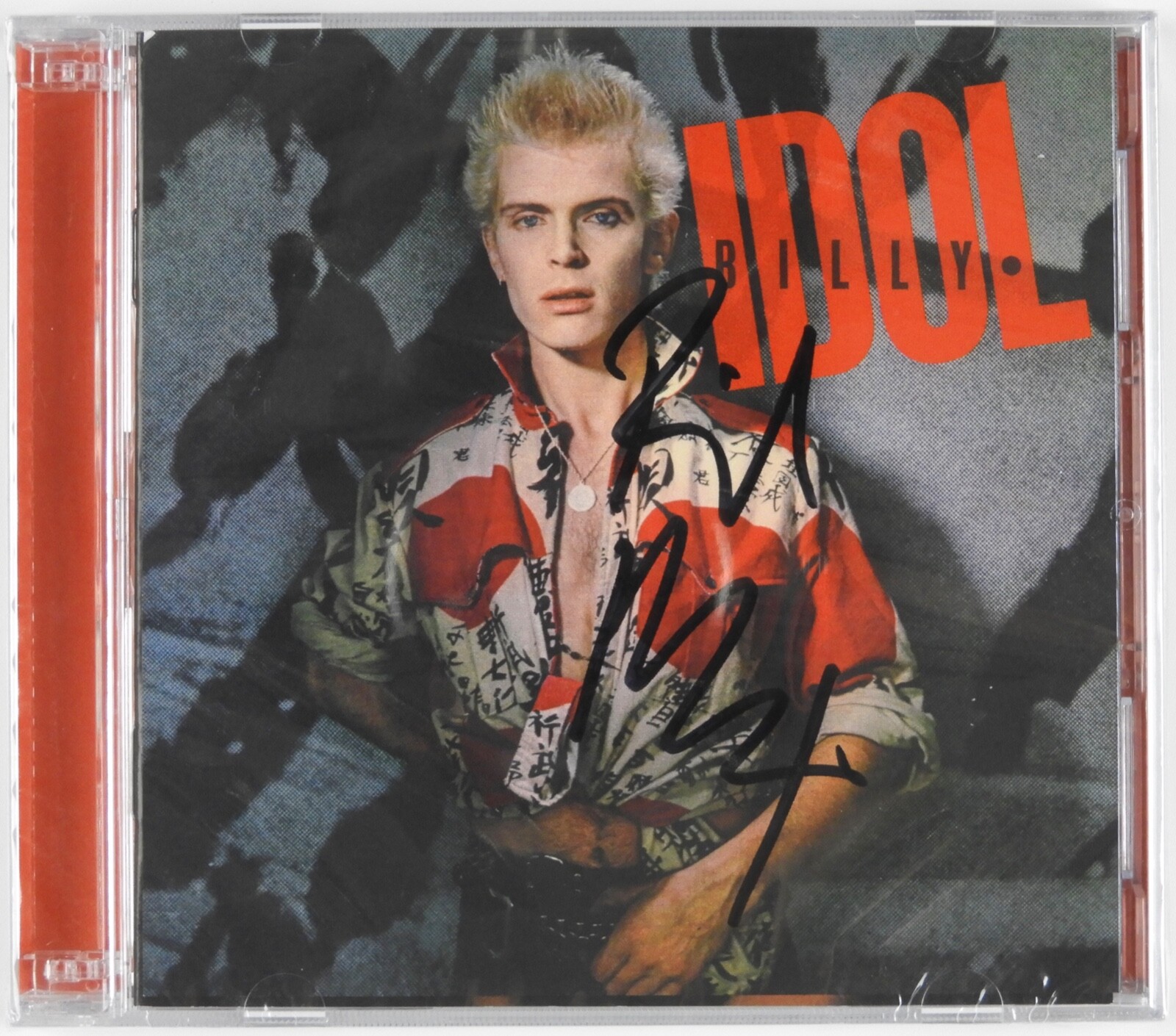 Billy Idol Signed Autograph CD Still Sealed Double CD
