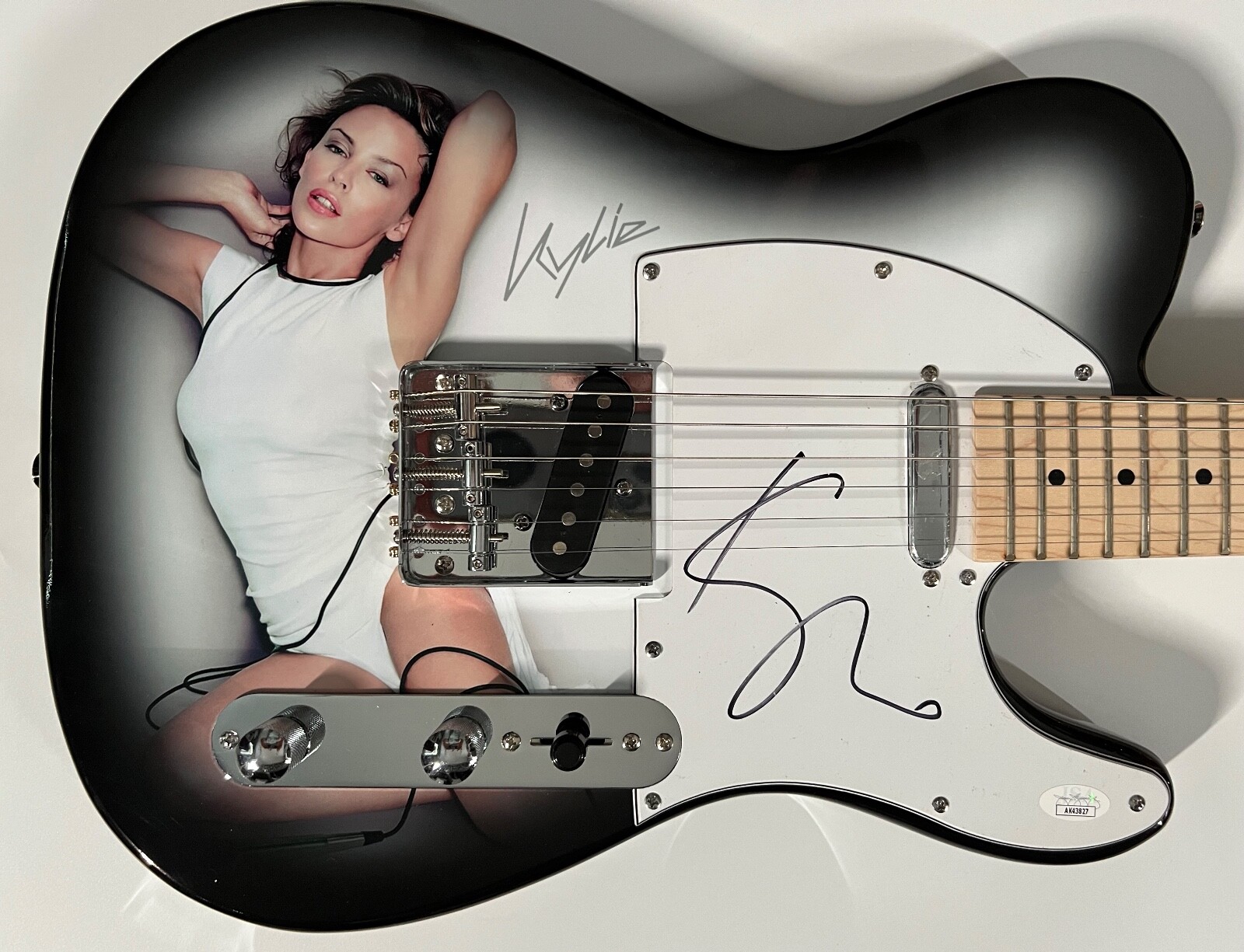 Kylie Minogue JSA Signed Autograph Telecaster Guitar
