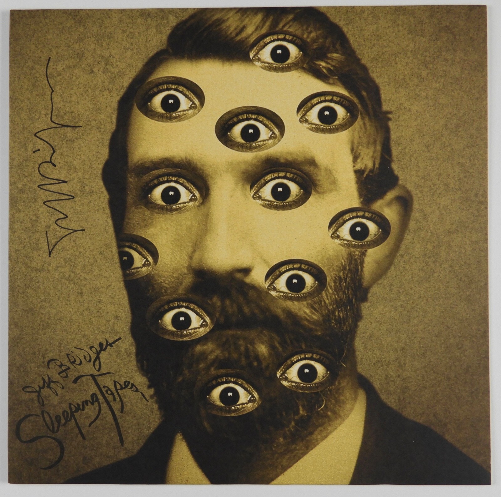 New ListingJeff Bridges JSA Signed Autograph Album Vinyl Sleeping Tapes
