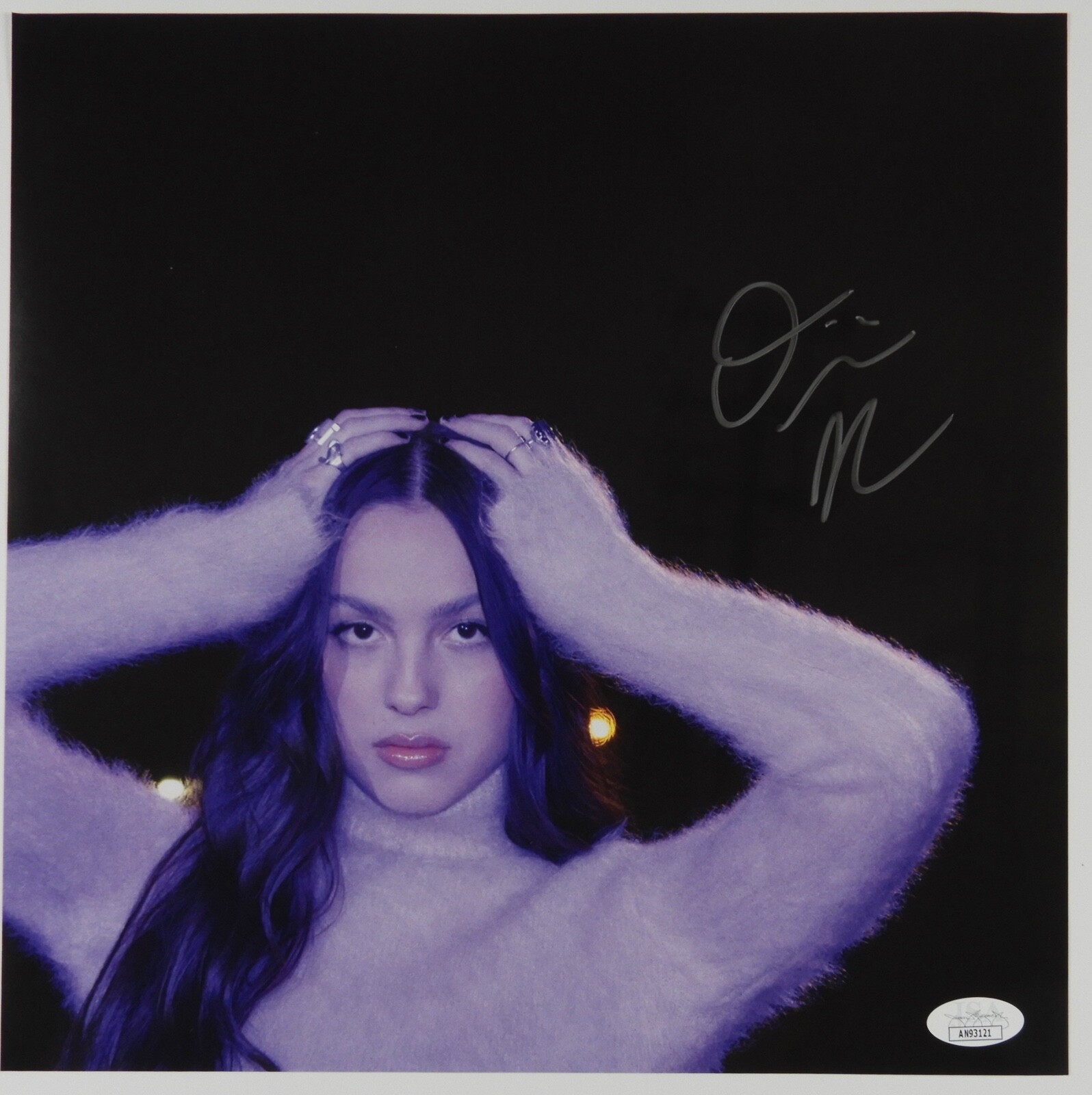 Olivia Rodrigo JSA Signed Autograph Album Insert Guts Vinyl
