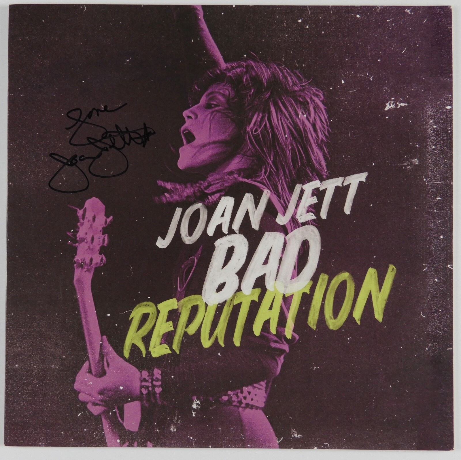Joan Jett JSA Signed Autograph Album Record Vinyl Reputation
