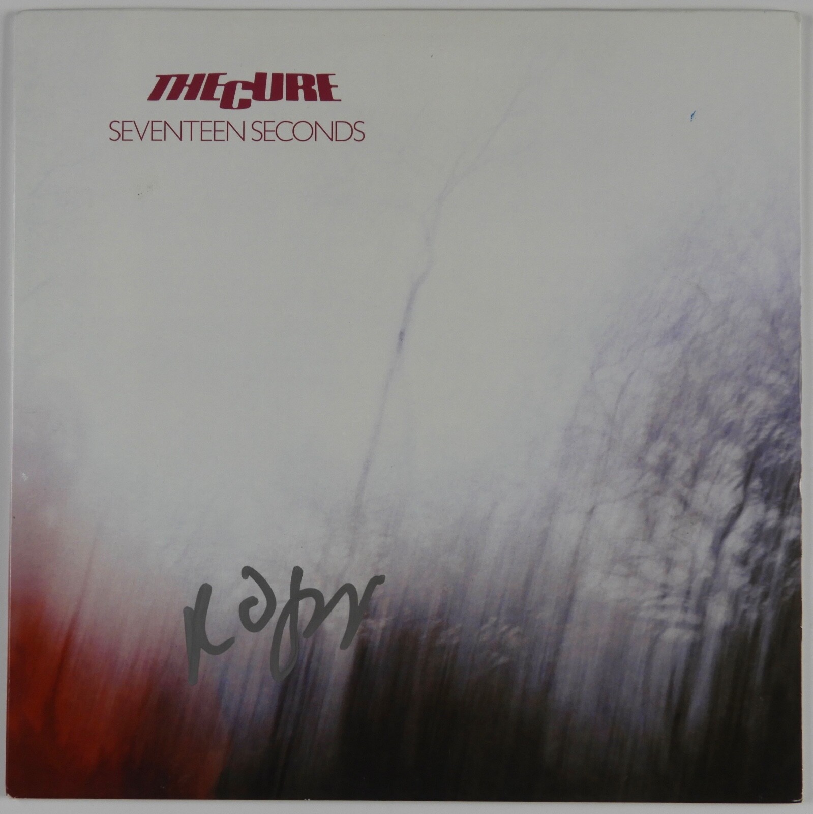 The Cure JSA Robert Smith Signed Autograph Album Record Seventeen Seconds
