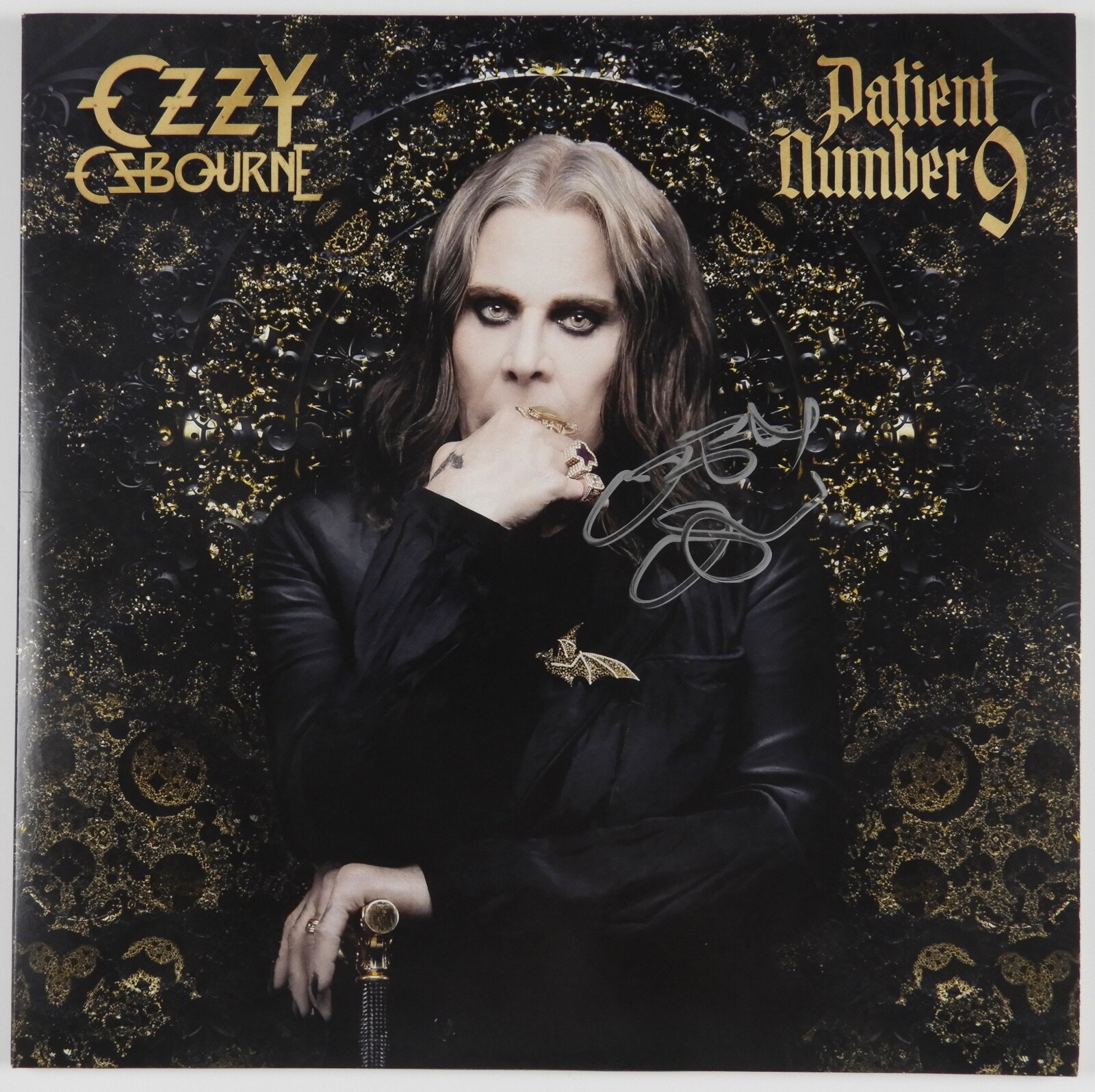 Ozzy Osbourne JSA Signed Autograph Record Album Patient Number 9

