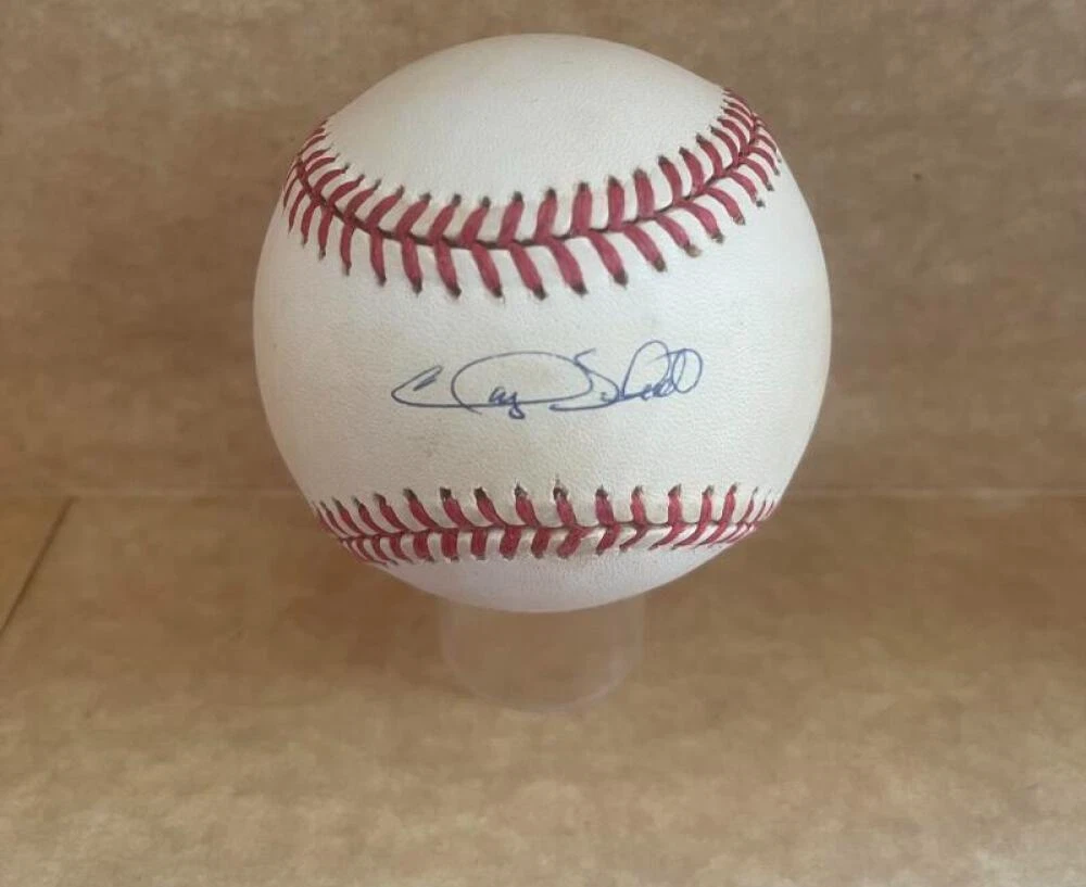 GARY SHEFFIELD DODGERS/BRAVES SIGNED AUTOGRAPHED N.L.BASEBALL BECKETT AUTH

