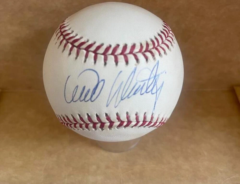 WILLIE MONTANEZ PHILLIES/METS SIGNED AUTO M.L. BASEBALL BECKETT AUTH
