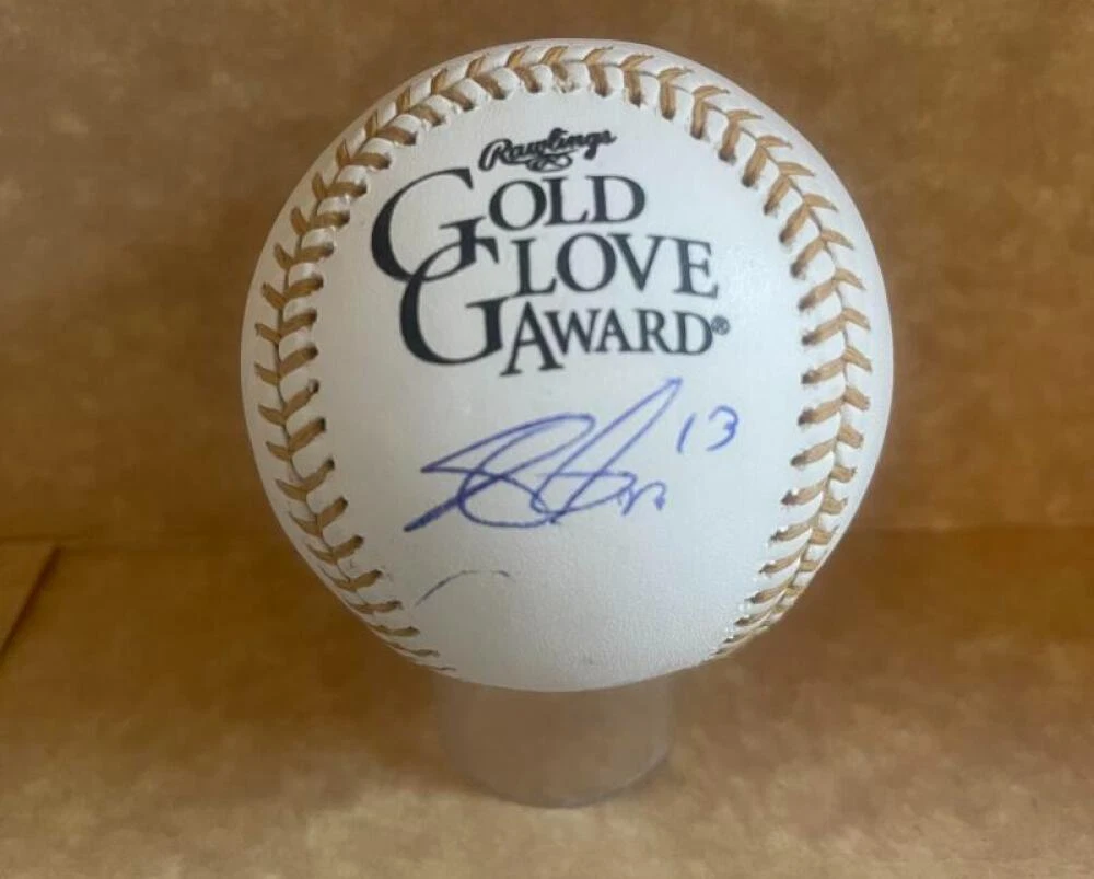 JOEY GALLO TWINS/YANKEES SIGNED AUTO GOLD GLOVE BASEBALL BECKETT AUTH
