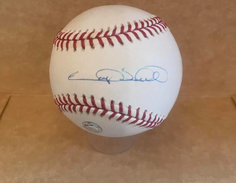 GARY SHEFFIELD DODGERS/BRAVES MLB HOLO SIGNED M.L. BASEBALL BECKETT AUTH
