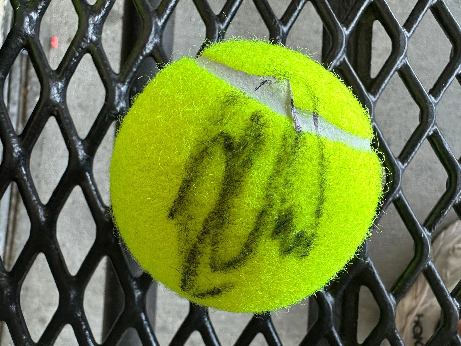 Karen Khachanov Signed US Open Tennis Ball Autographed Wimbledon French
