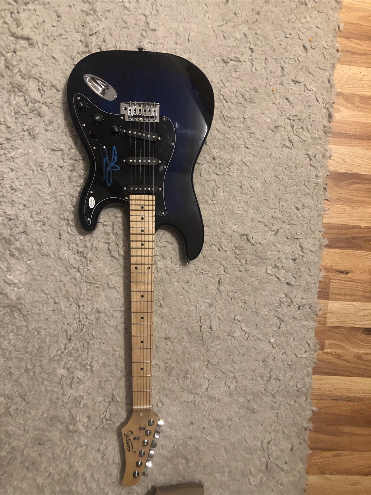 STEVE HARWELL SMASHMOUTH SIGNED AUTOGRAPH STRAT ELECTRIC GUITAR ACOA RARE SHREK
