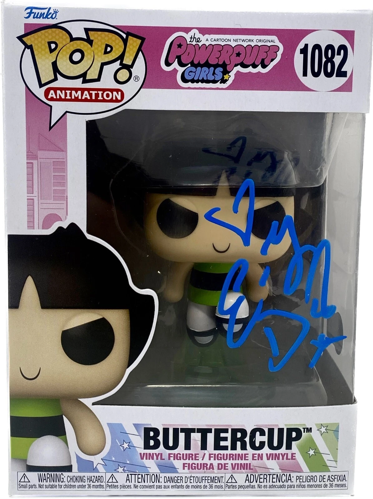 Elizabeth E.G Daily Signed Funko Pop Powerpuff Girls Buttercup Autograph BAS COA
