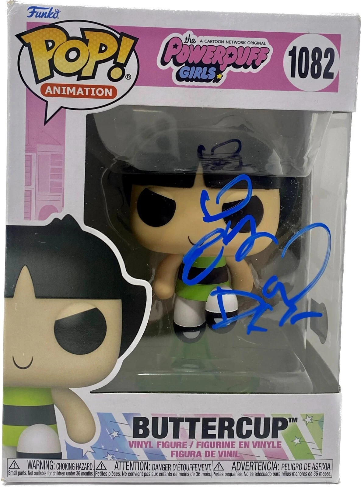 Elizabeth E.G Daily Signed Funko Pop Powerpuff Girls Buttercup Autograph BAS COA
