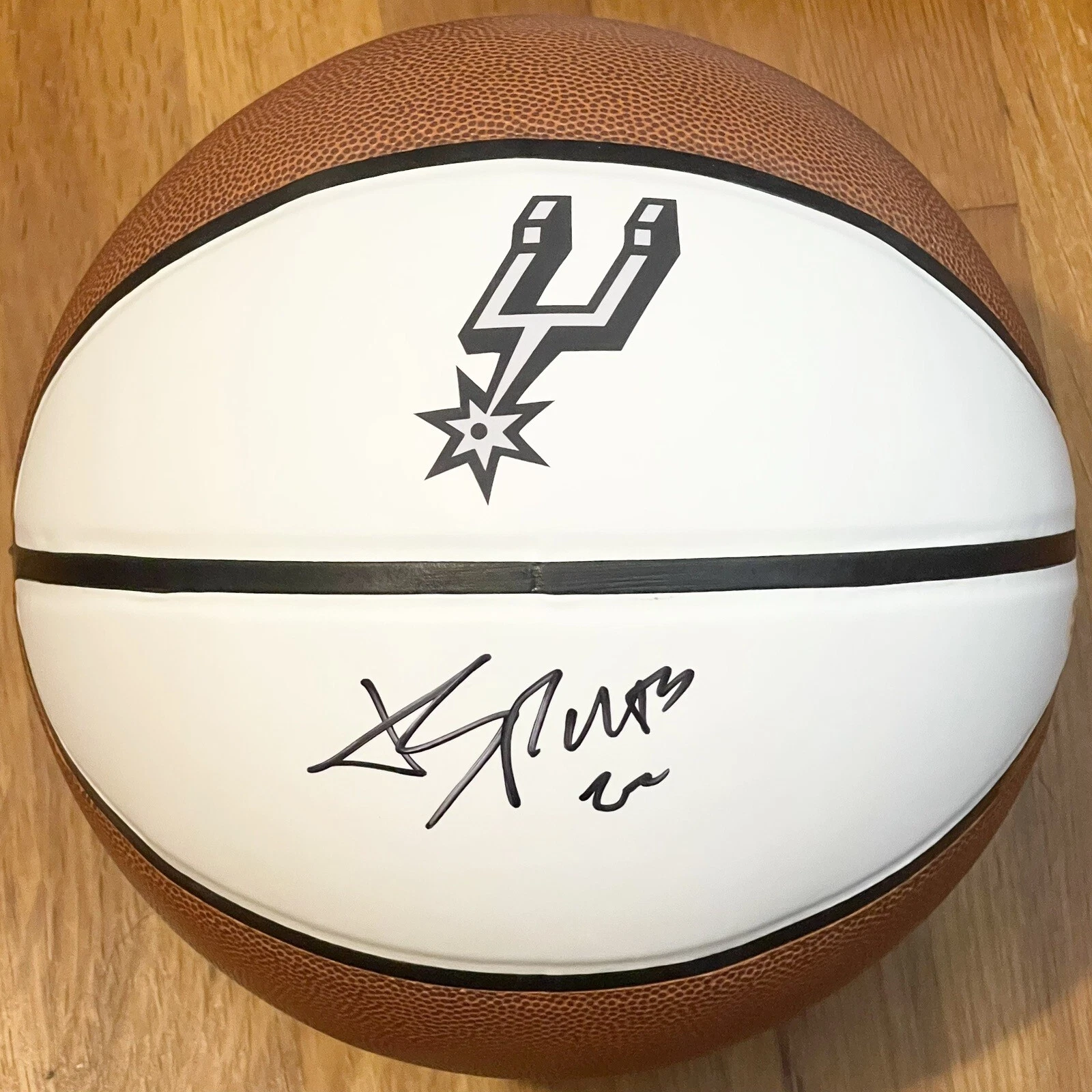 Tiago Splitter Signed Autographed Full Size San Antonio Spurs Basketball PSA/DNA

