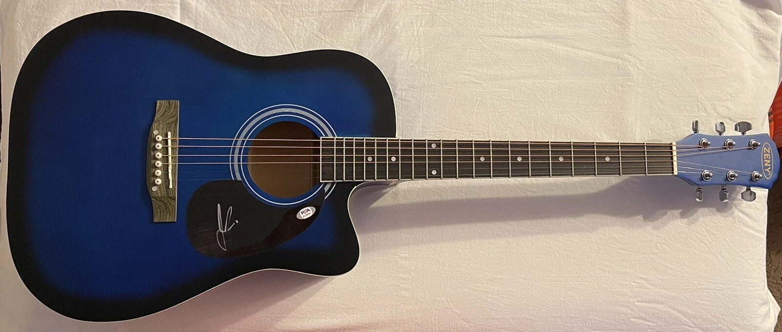 Jon Pardi Signed Autographed Your Heart Or Mine Full Size Guitar PSA/DNA
