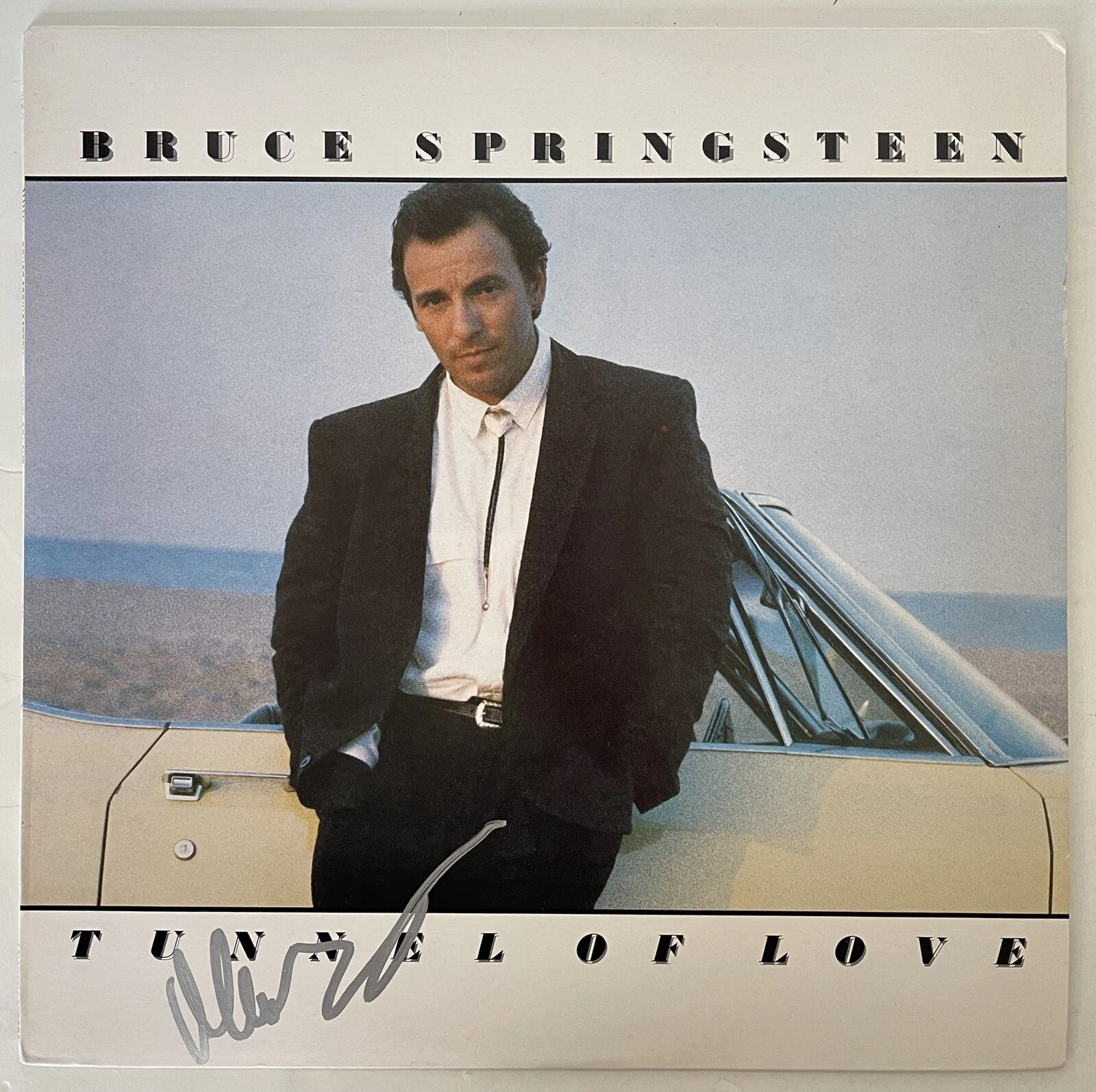 Max Weinberg Signed Autographed Tunnel Of Love Album PSA/DNA Springsteen Drums
