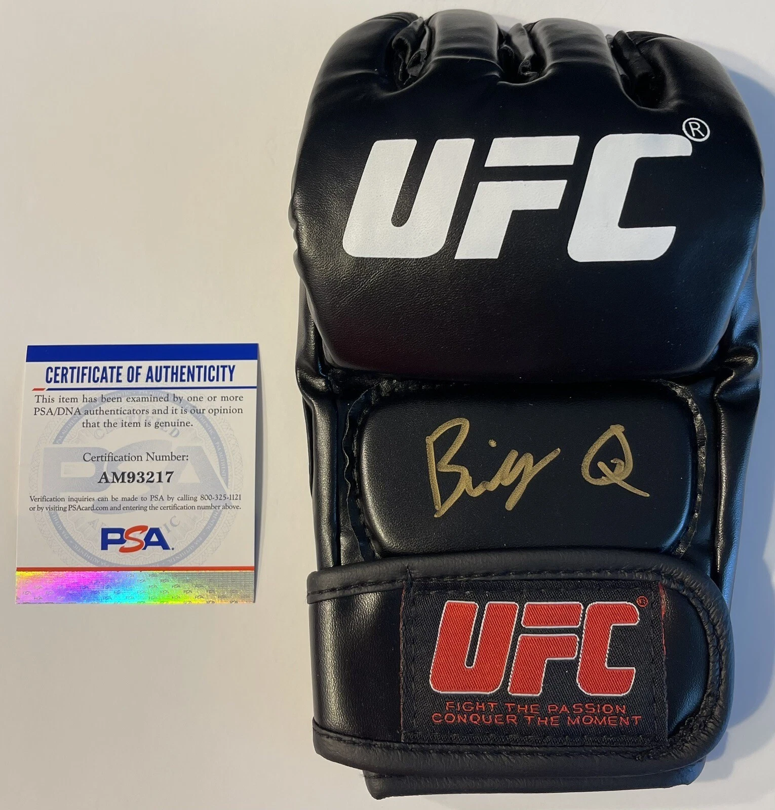 Billy Quarantillo Signed Autographed UFC Fighter Glove PSA/DNA COA
