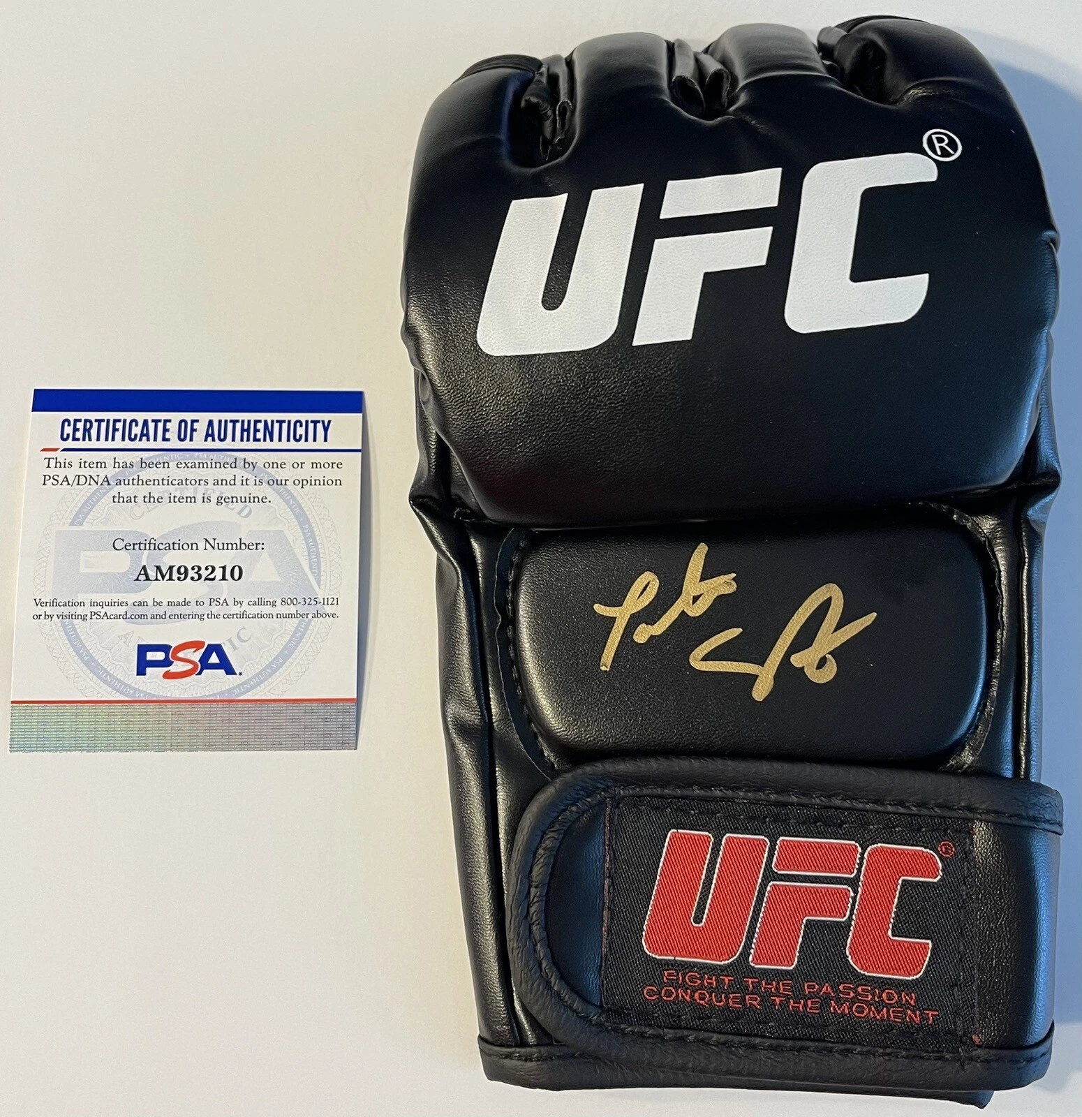 Tatiana Suarez Signed Autographed UFC Fighter Glove PSA/DNA COA

