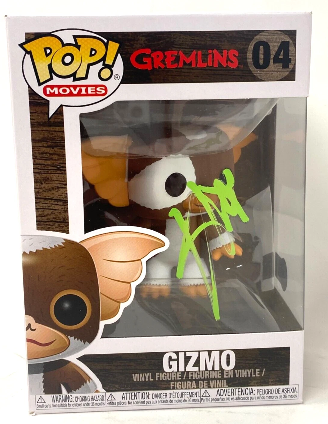Howie Mandel Signed Funko Pop Gremlins Gizmo 04 Autograph Horror Beckett COA
