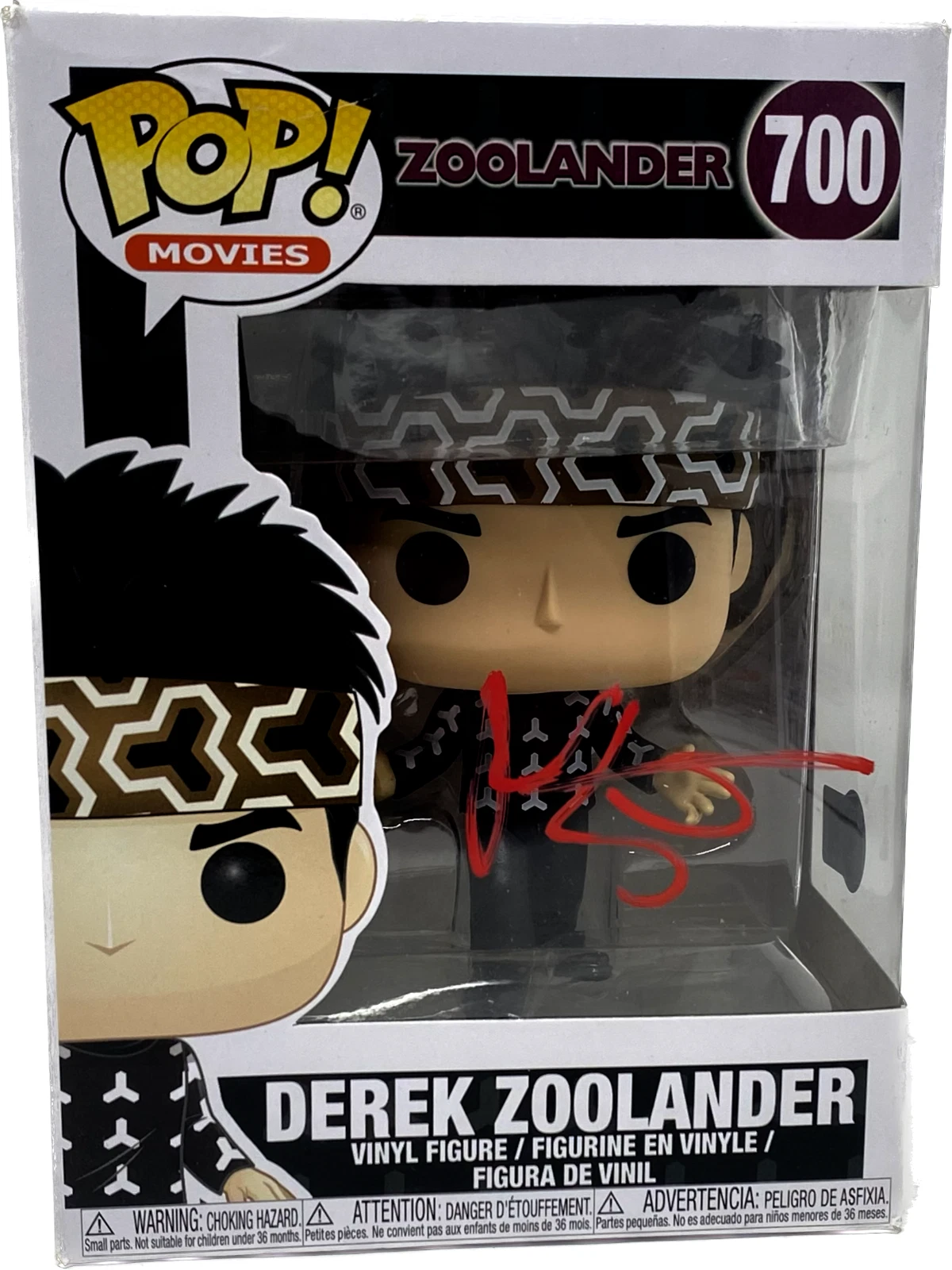 Ben Stiller Signed Funko Pop Derek Zoolander #700 Autograph Beckett BAS COA
