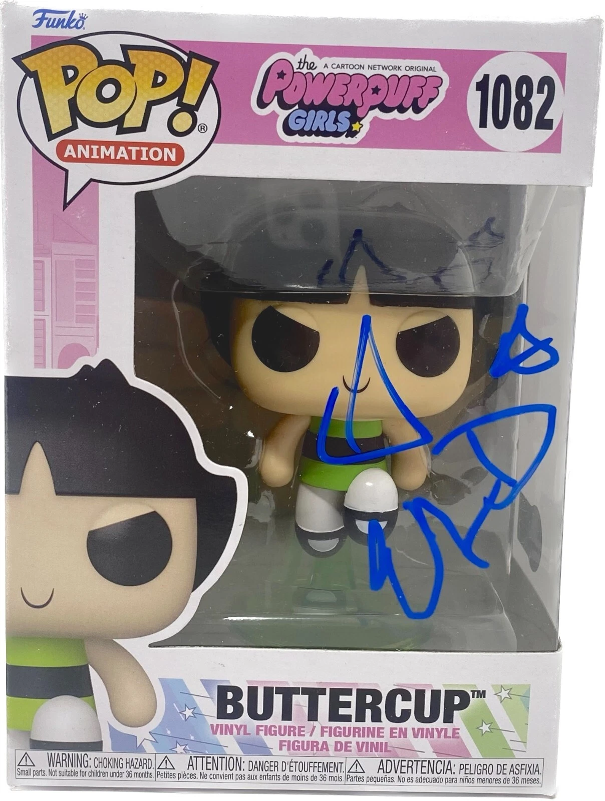 Elizabeth E.G Daily Signed Funko Pop Powerpuff Girls Buttercup Autograph BAS COA
