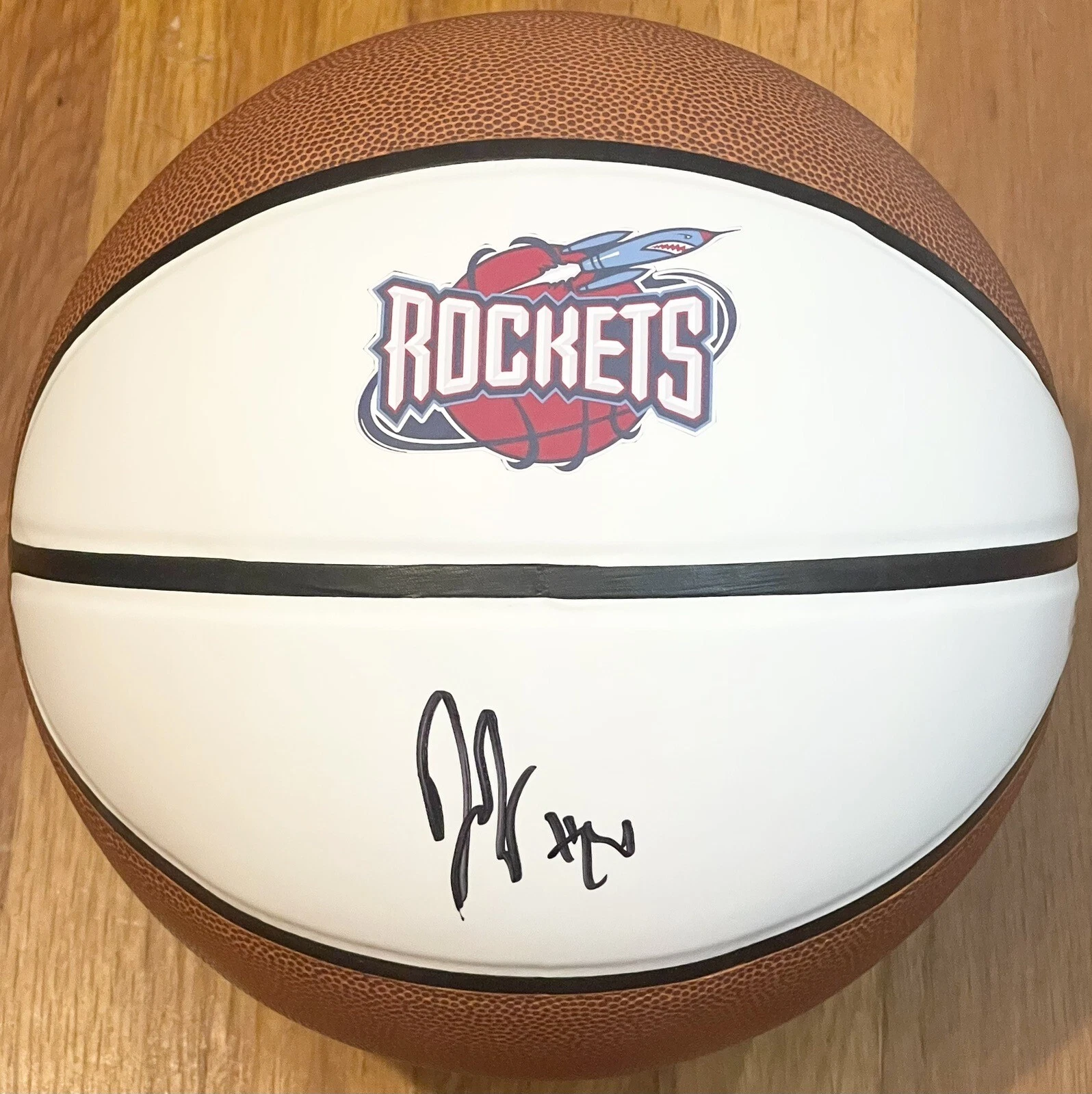 Dillon Brooks Signed Autographed Full Size Houston Rockets Basketball PSA/DNA
