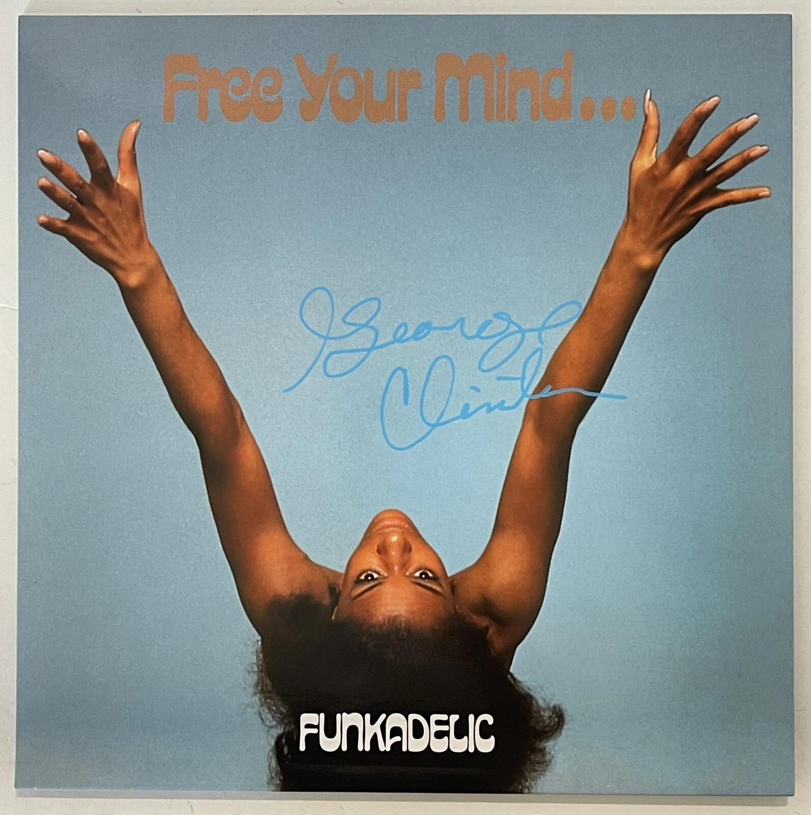 George Clinton Signed Autographed Free Your Mind Parliament Album PSA/DNA