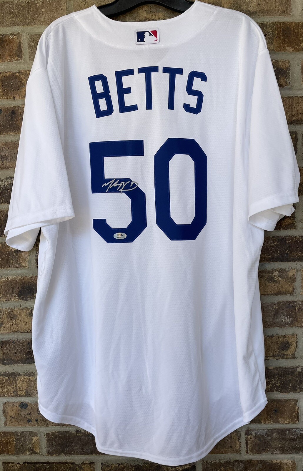 PSA/DNA Mookie Betts Los Angeles Dodgers White Nike Signed Jersey Auto MPV?!
