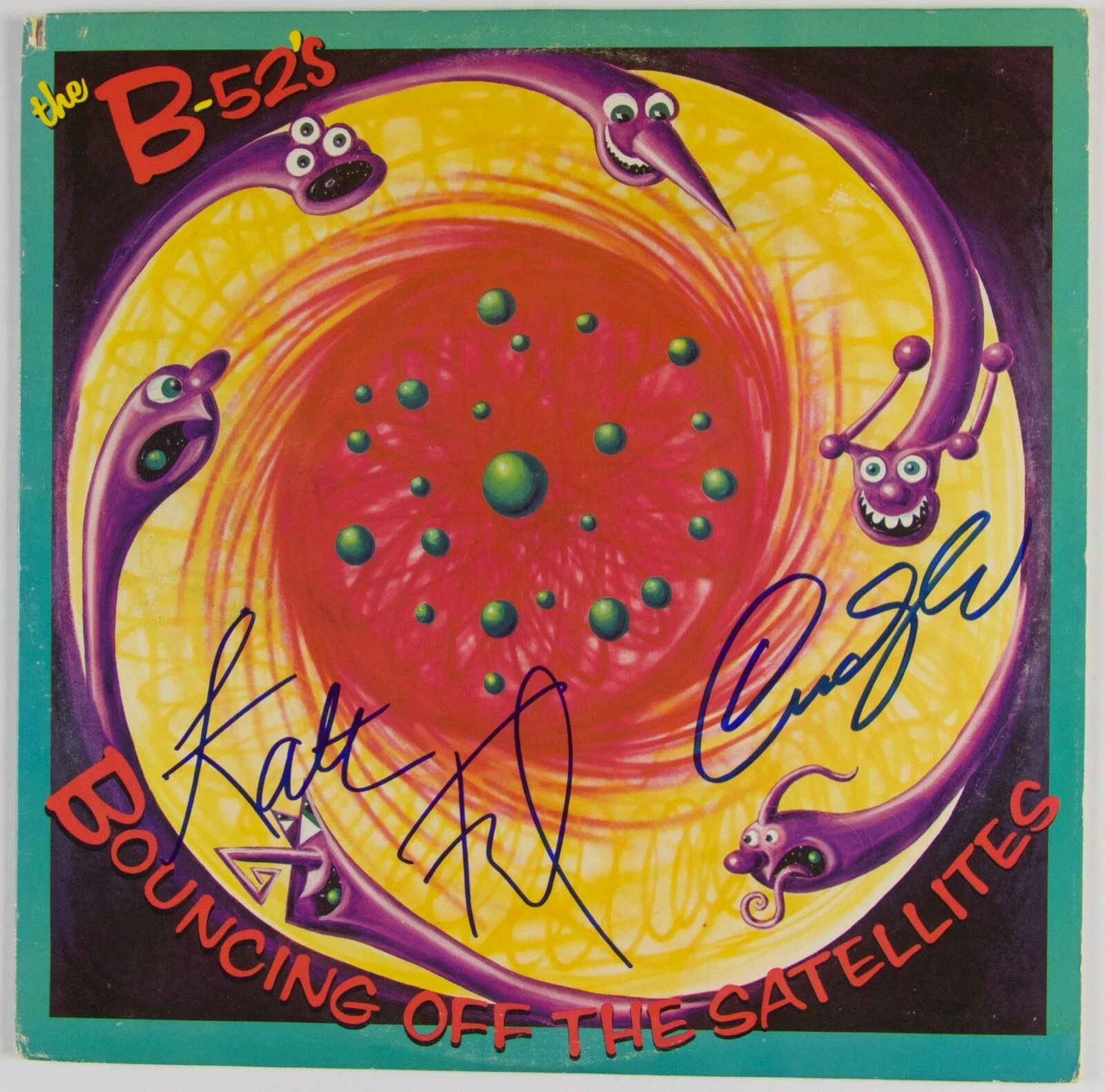 The B-52s Fred Schneider Kate Pierson Cindy Wilson Signed Autograph Album JSA
