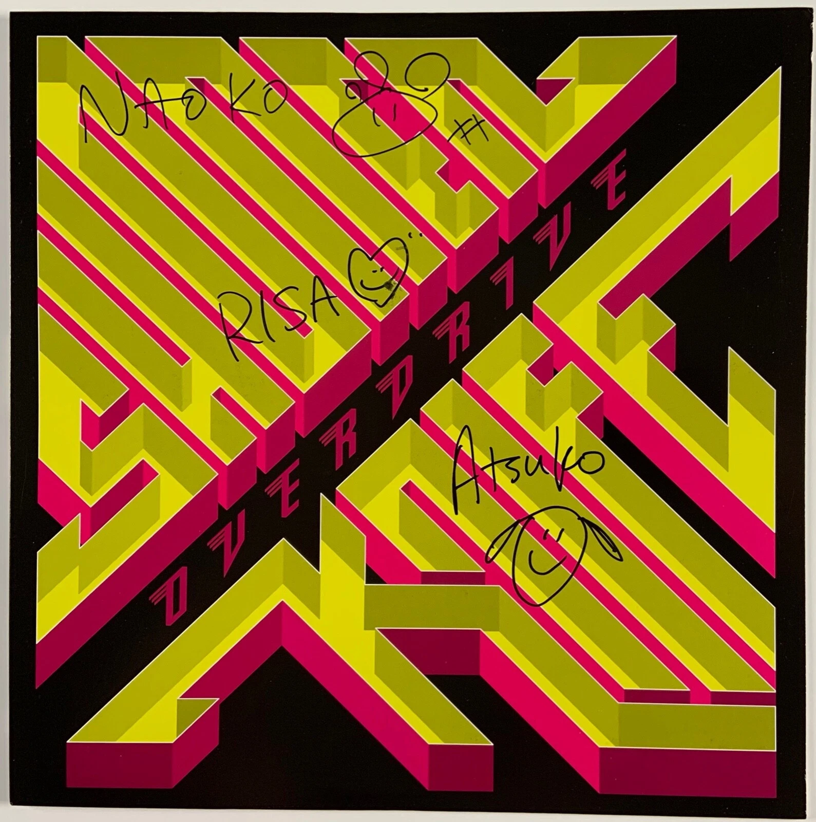 Shonen Knife Signed JSA Autograph Signed Album Overdrive Multi Signed
